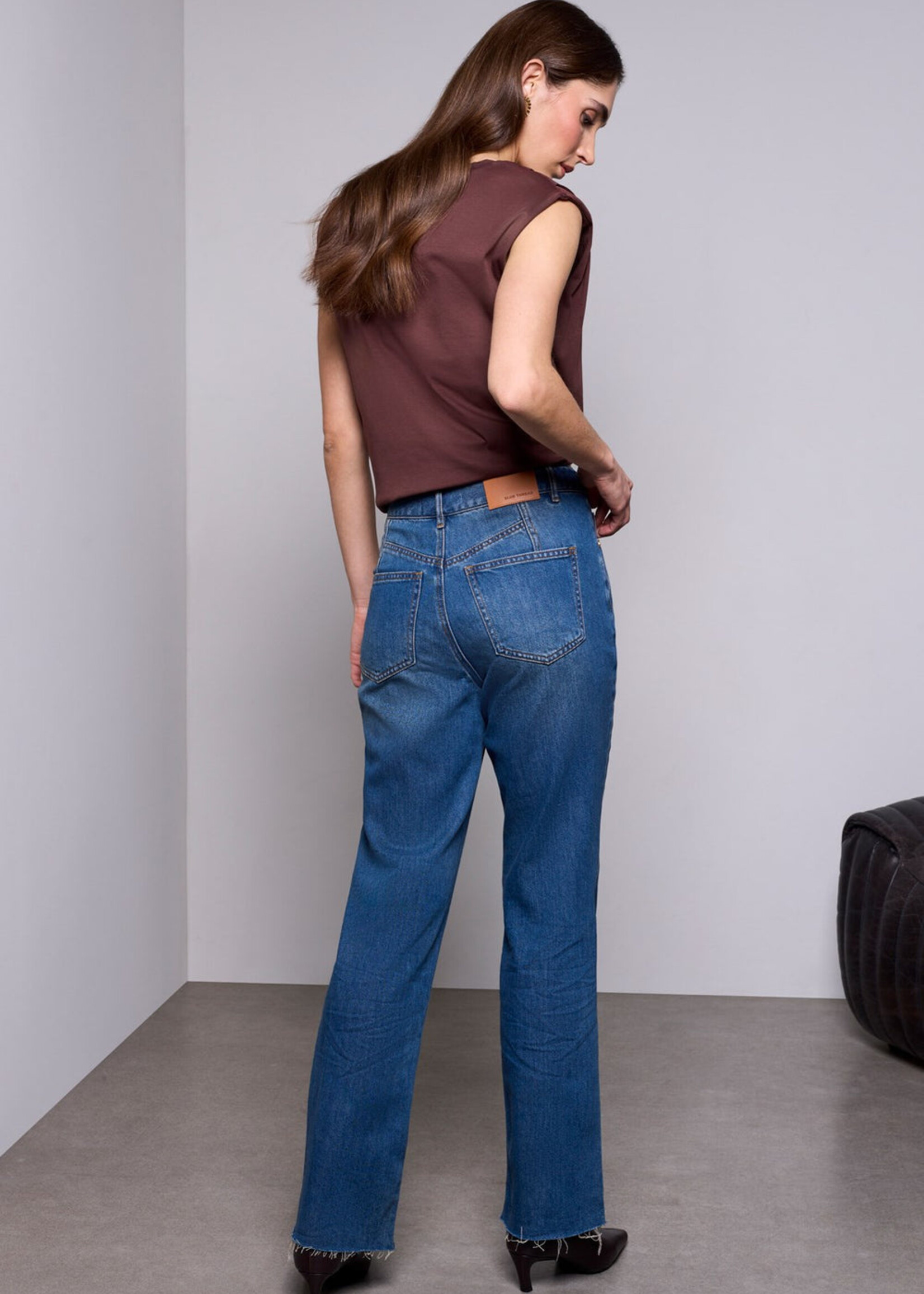 TRIBAL FASHION TRIBAL-JEANS JAMBE DROITE SOPHIA-6070O