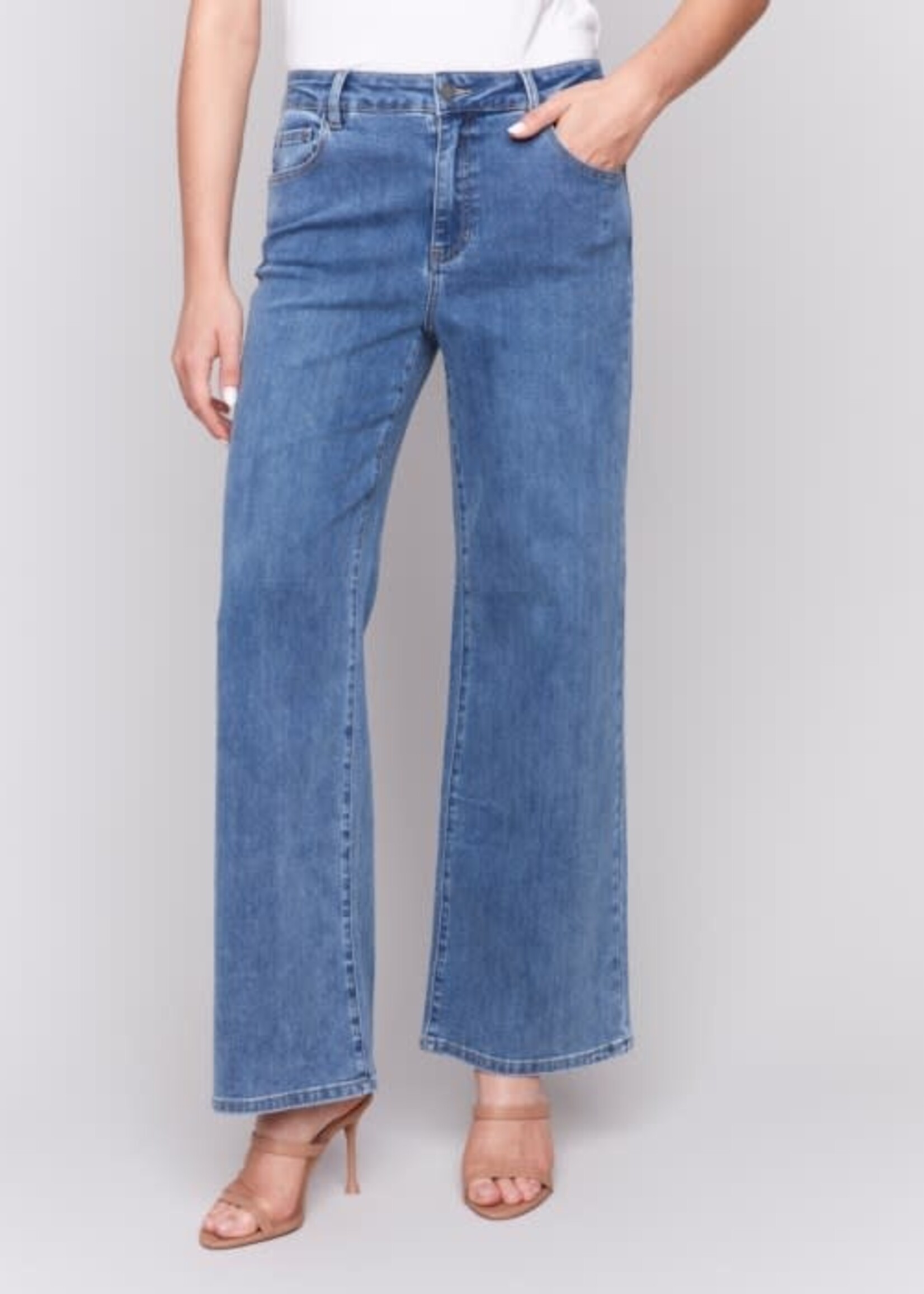 CHARLIE B CHARLIE B-JEANS JAMBE LARGE-C5630J