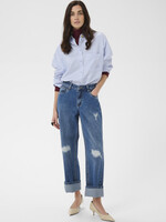 CULTURE CULTURE-JEANS TROUÉ JAMBE DROITE-50113522