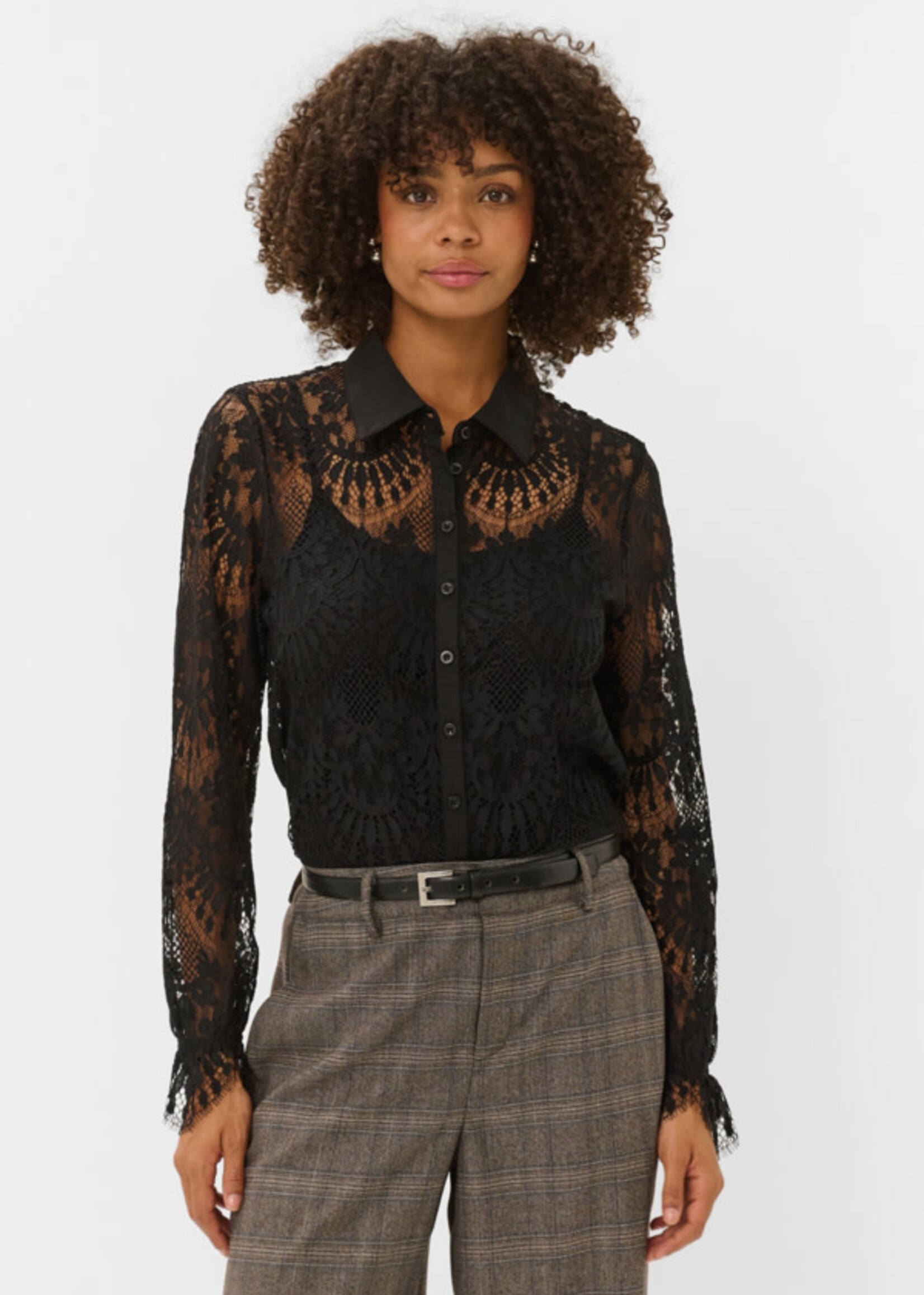 CULTURE CULTURE-CHEMISIER DENTELLE-50113645
