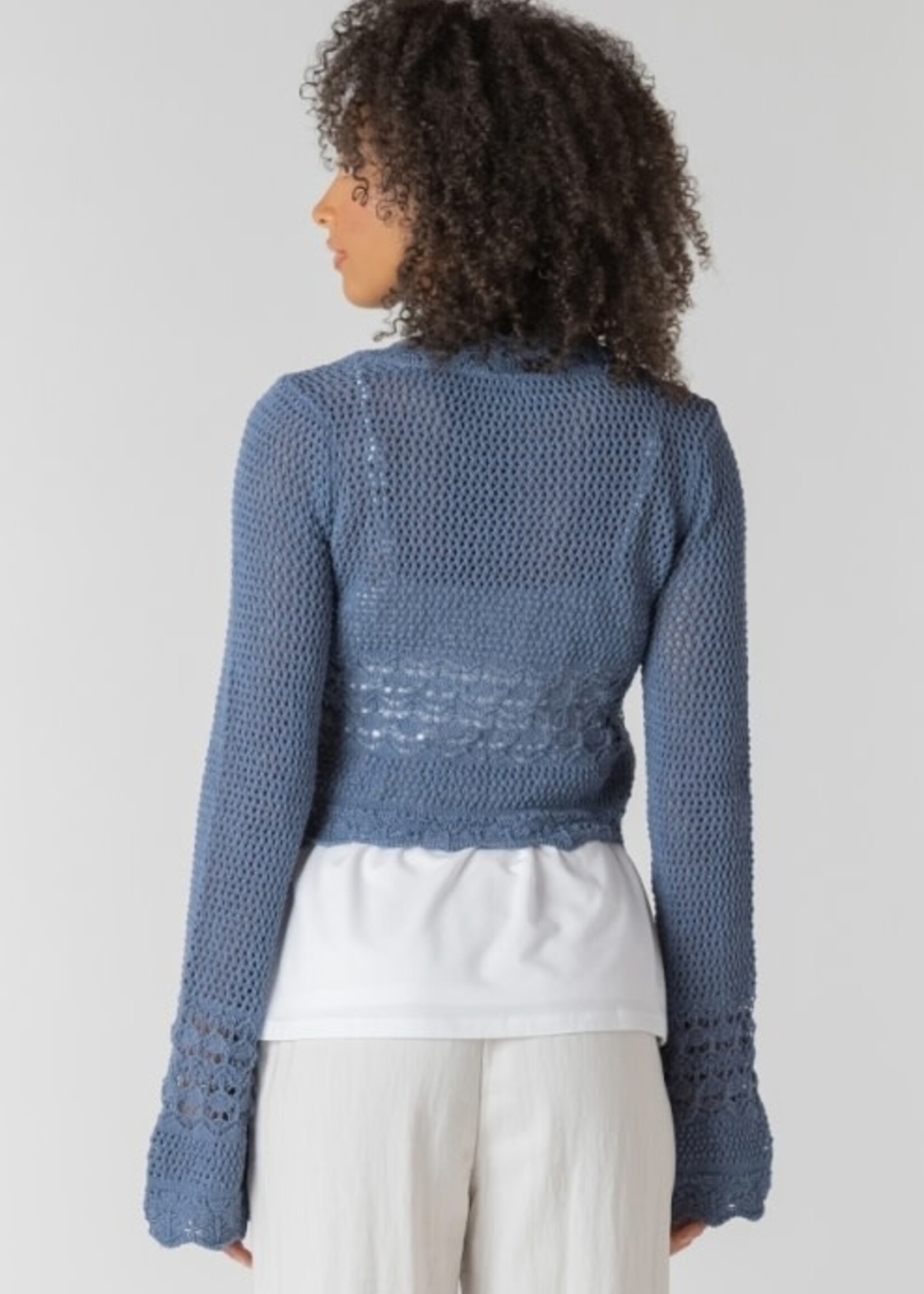 ROOM 34 DEX-CARDIGAN EN CROCHET-2727253DG