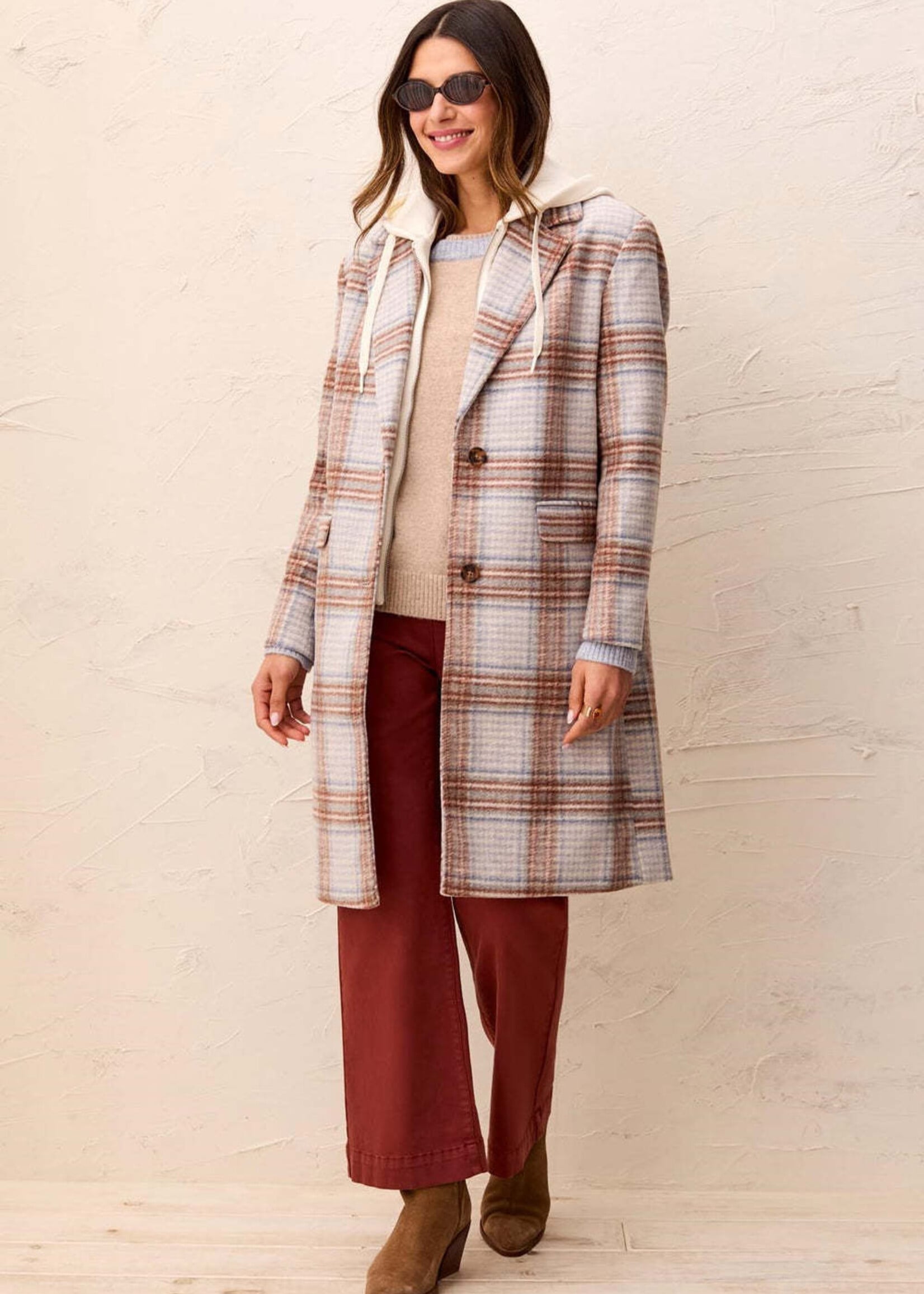 TRIBAL FASHION TRIBAL-MANTEAU COUPE TAILLEUR-5942O