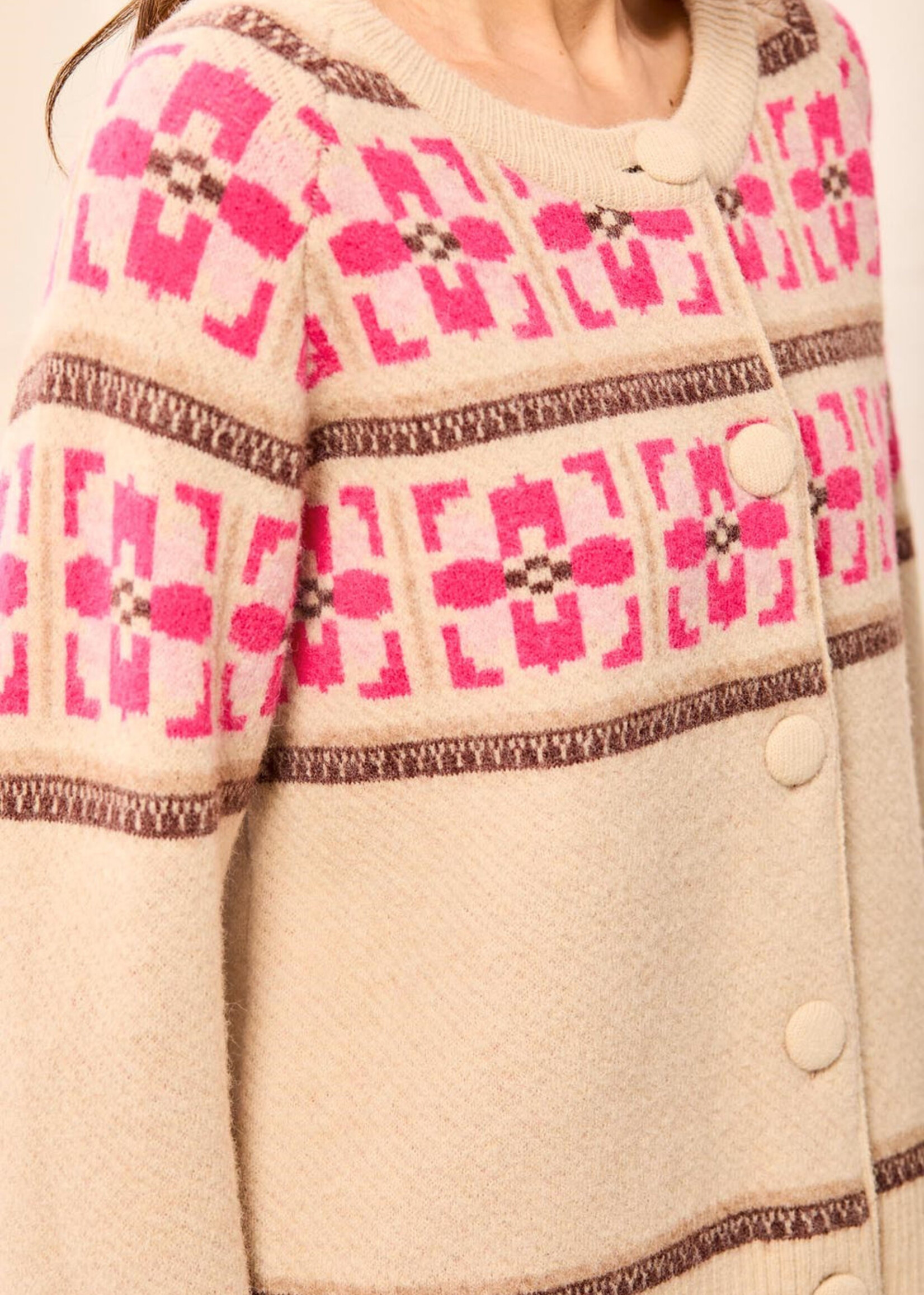 TRIBAL FASHION TRIBAL-CARDIGAN-2312O