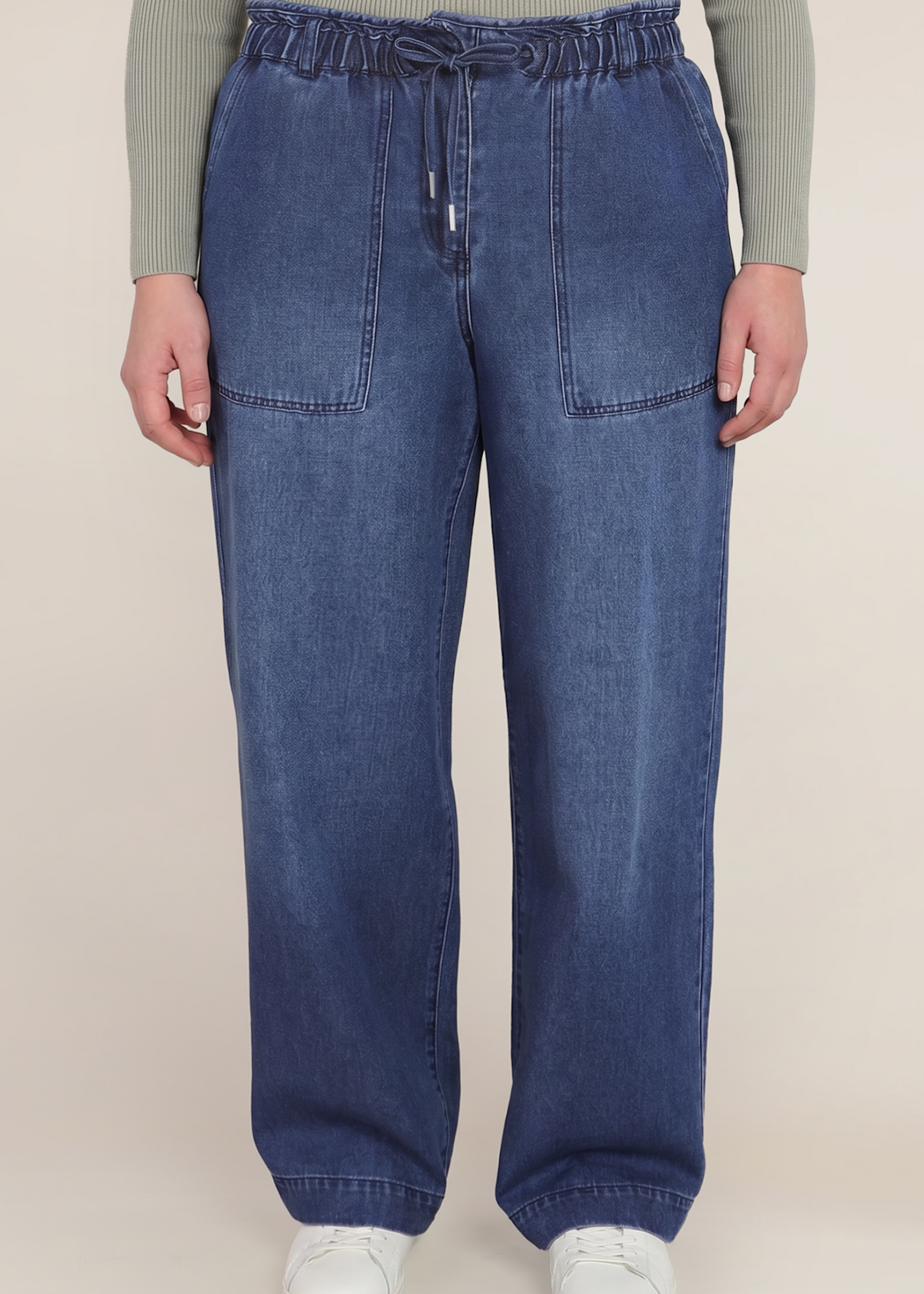 DEX PLUS DEX PLUS-PANTALON DENIM JAMBE LARGE-2875252DP