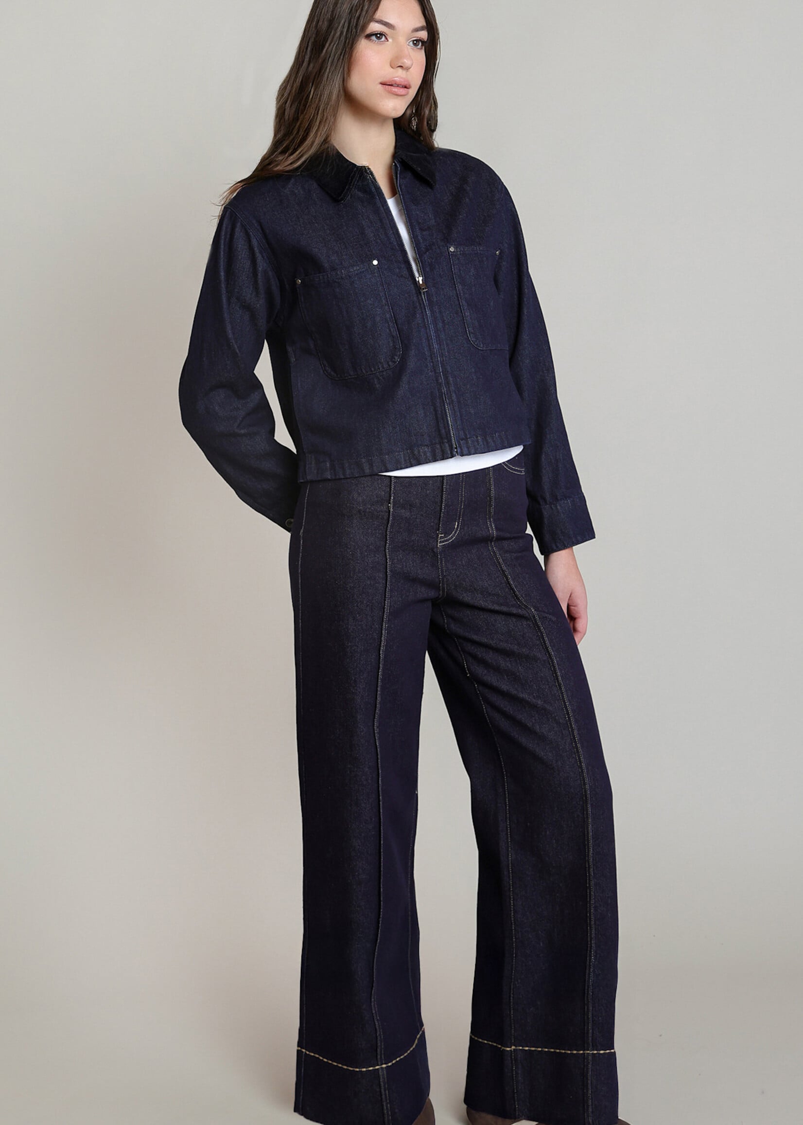 DEX DEX-VESTE EN DENIM-2825750D