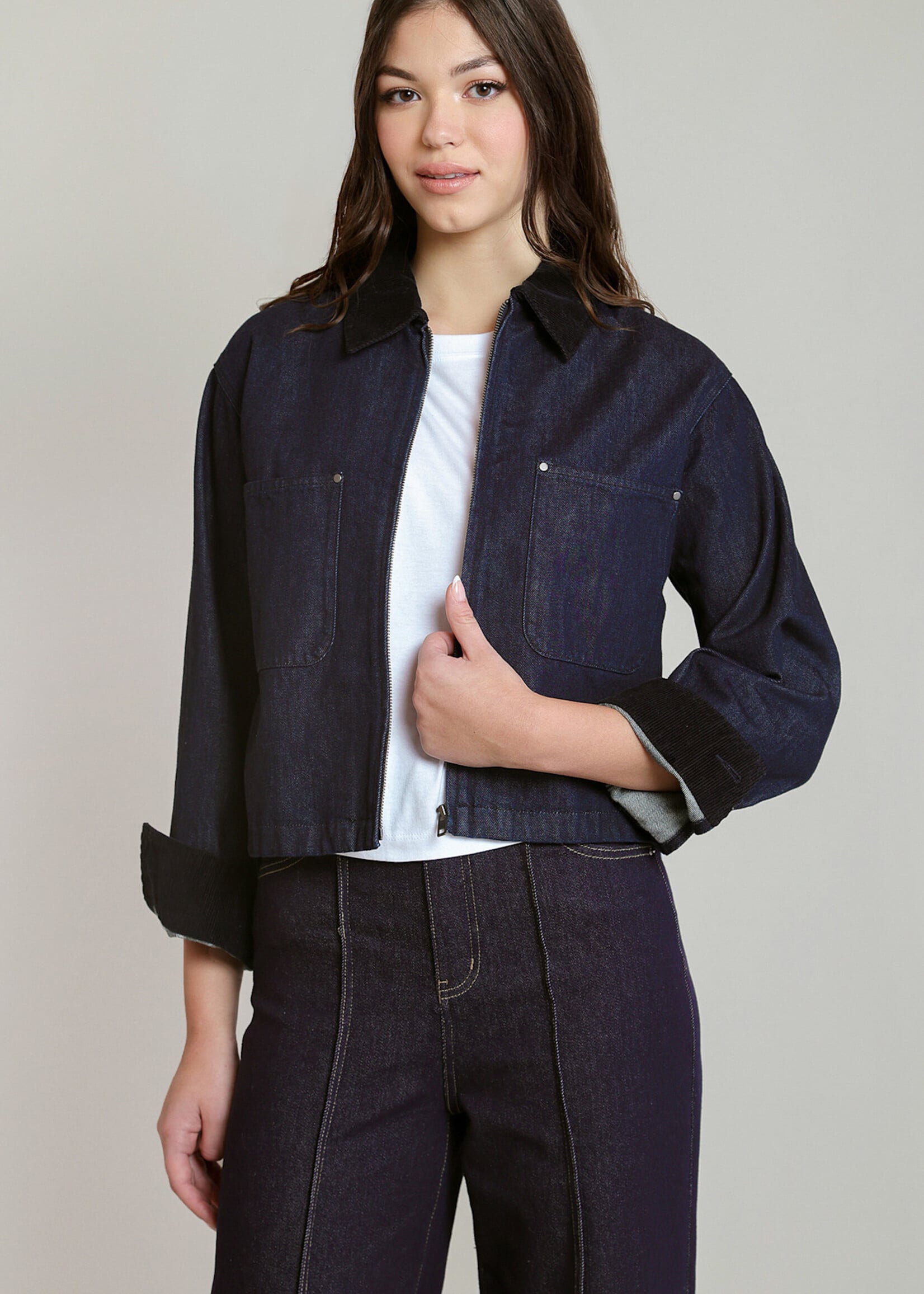 DEX DEX-VESTE EN DENIM-2825750D