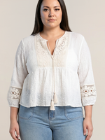 DEX PLUS DEX PLUS-BLOUSE EN CROCHET-2873703DP