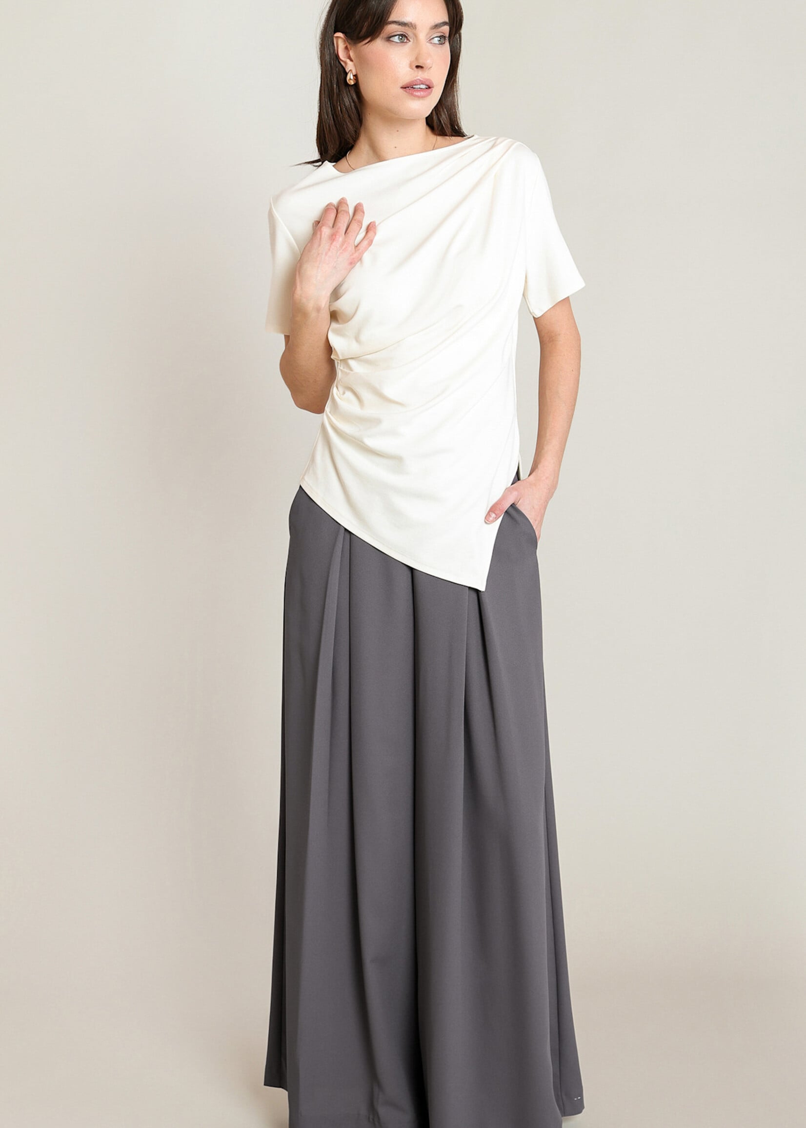 BLACK TAPE BLACK TAPE-PANTALON JAMBE EXTRA LARGE-2822712T