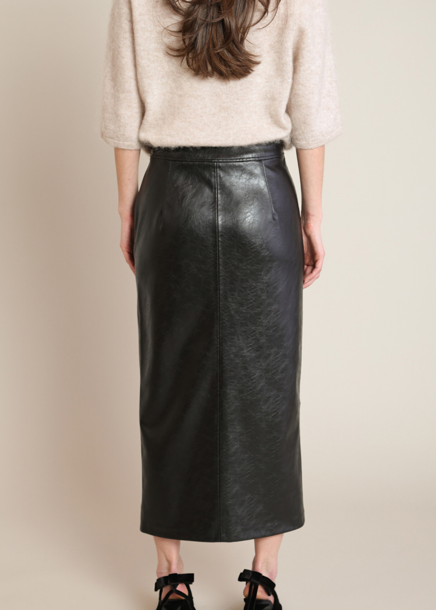 BLACK TAPE BLACK TAPE-JUPE EN SIMILICUIR-2822715T
