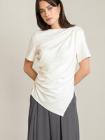 BLACK TAPE BLACK TAPE-T-SHIRT ASYMÉTIQUE-2824004T