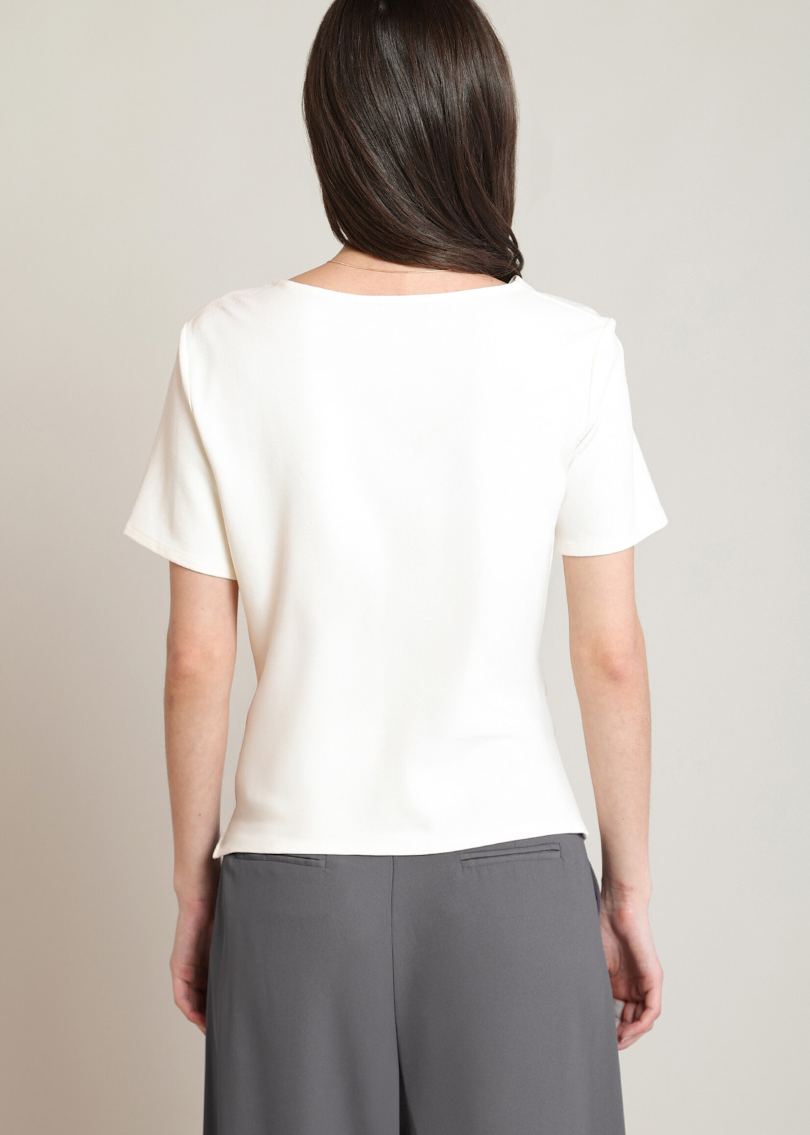 BLACK TAPE BLACK TAPE-T-SHIRT ASYMÉTIQUE-2824004T