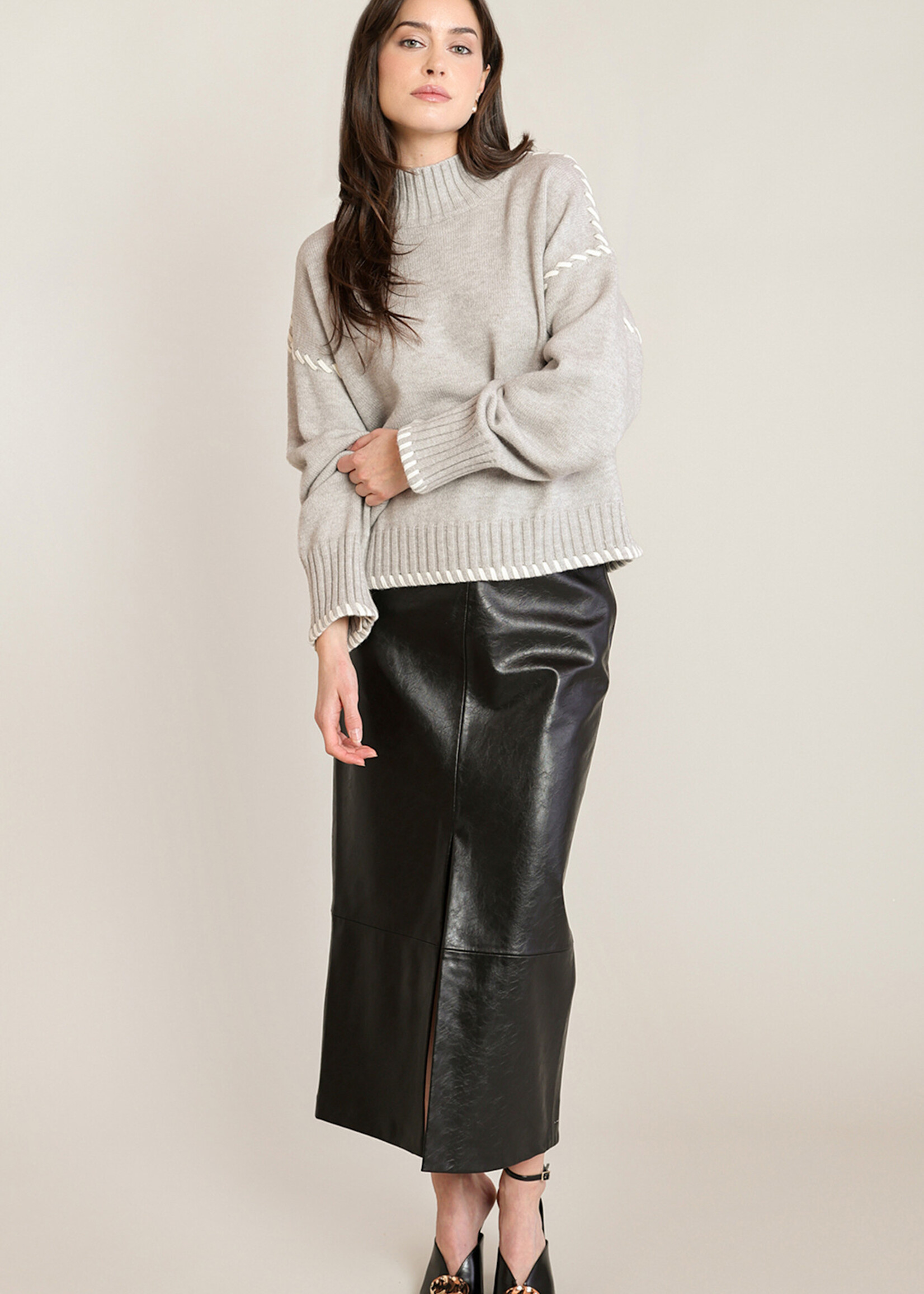 BLACK TAPE BLACK TAPE-PULL MANCHES LONGUES-2827031T