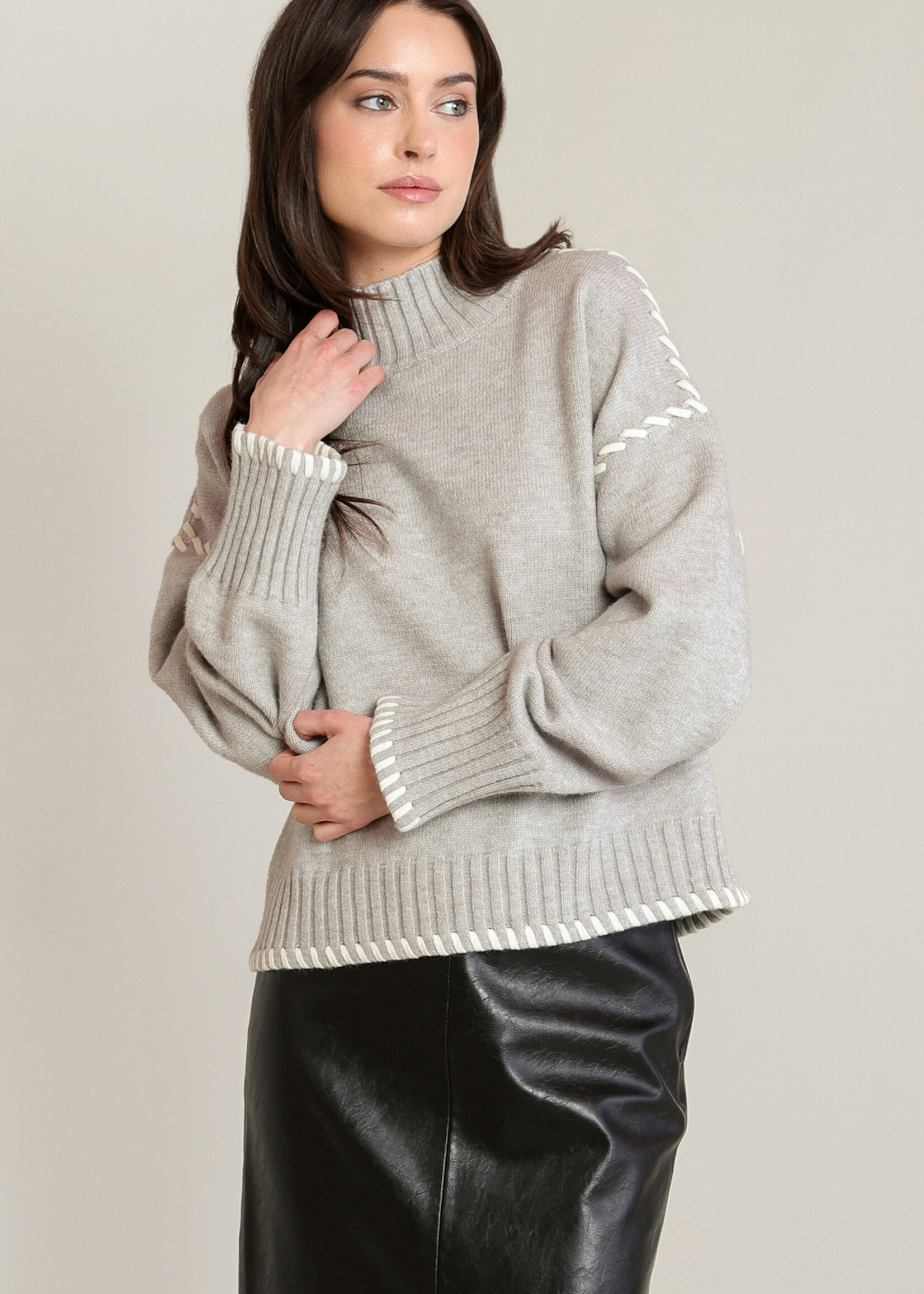 BLACK TAPE BLACK TAPE-PULL MANCHES LONGUES-2827031T