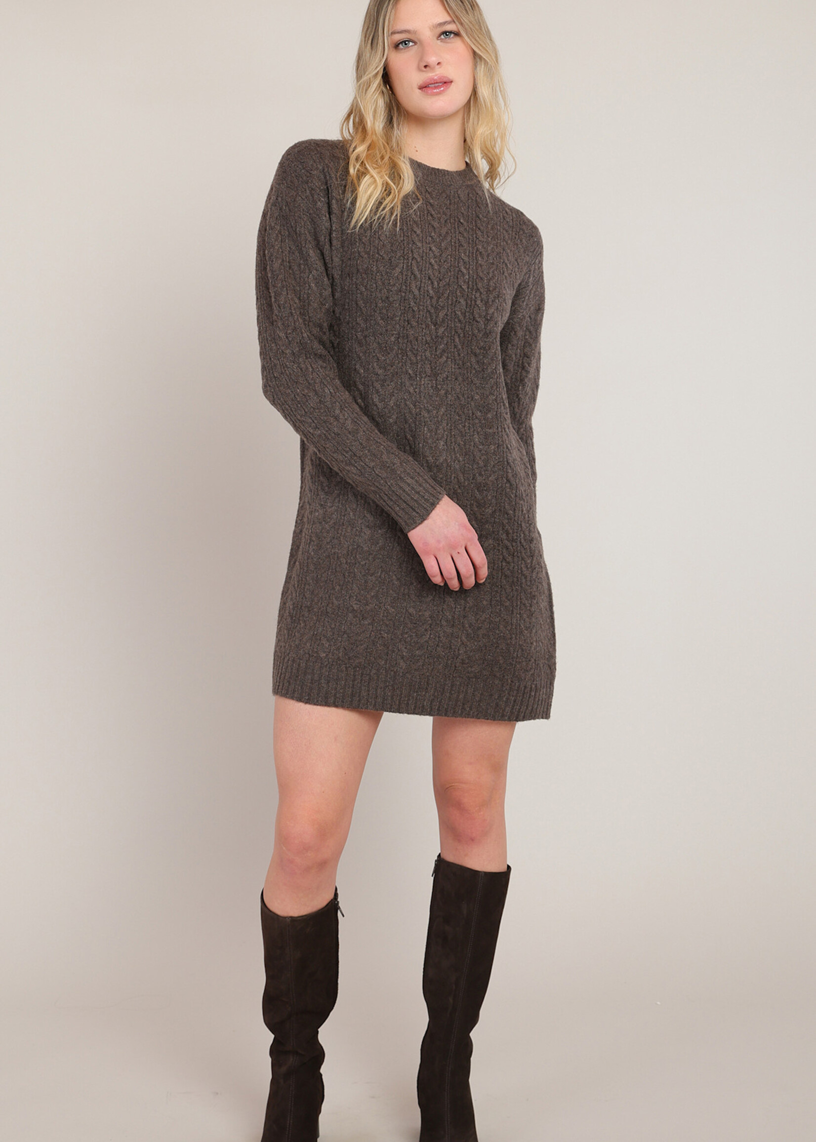 ROOM 34 ROOM 34-ROBE EN MAILLES TORSADÉES-2827513DG