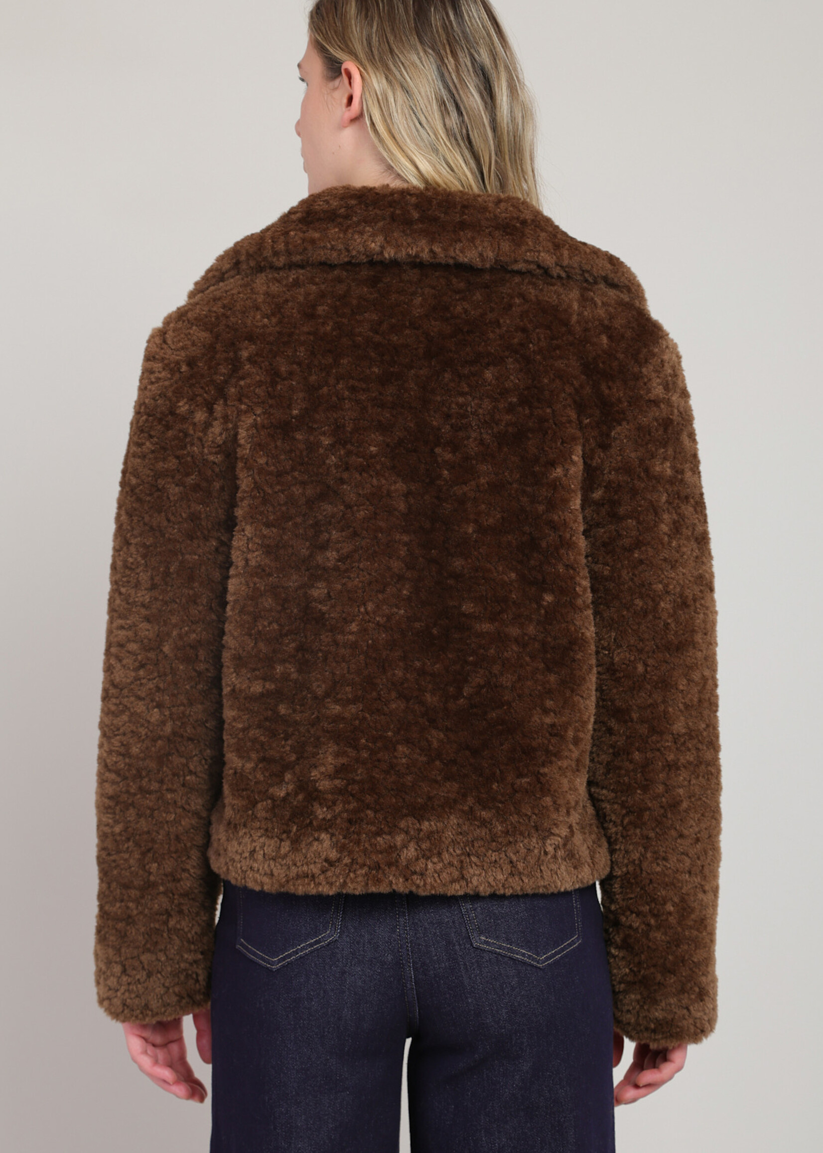 ROOM 34 ROOM 34-MANTEAU EN FAUSSE FOURRURE-2829506DG