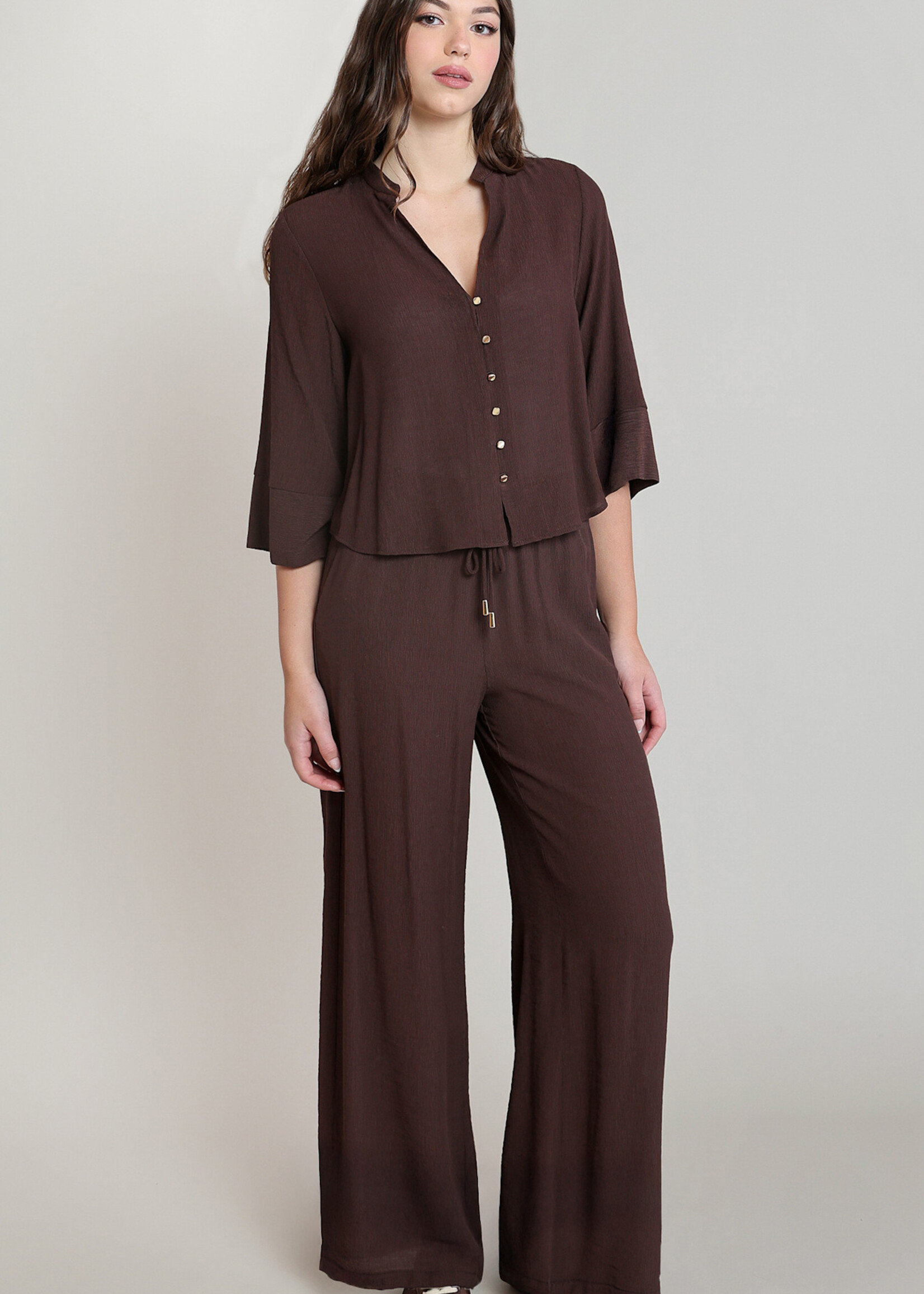 DEX DEX-PANTALON JAMBE LARGE-2822710D
