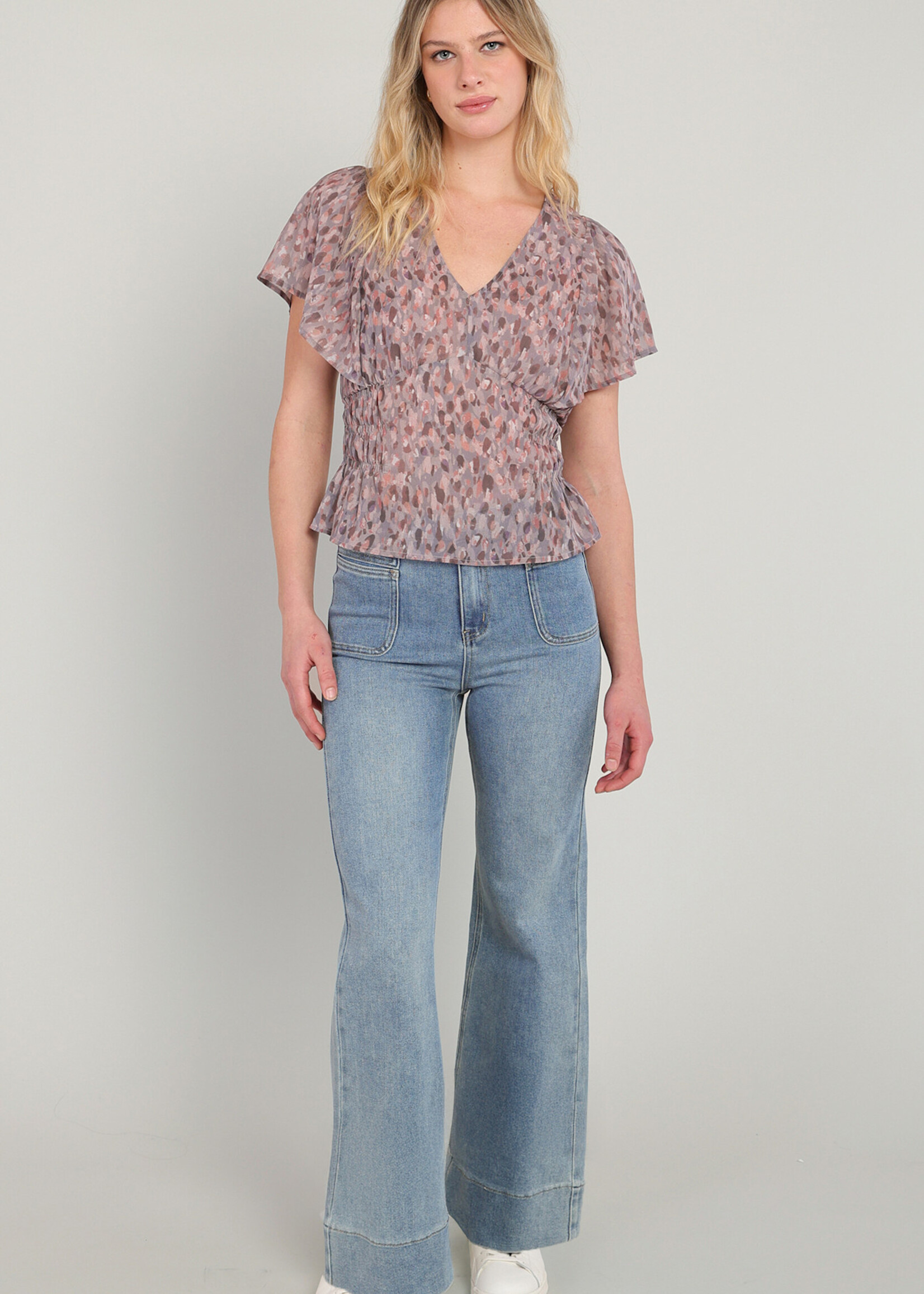 DEX DEX-BLOUSE MANCHES COURTES-2823506D