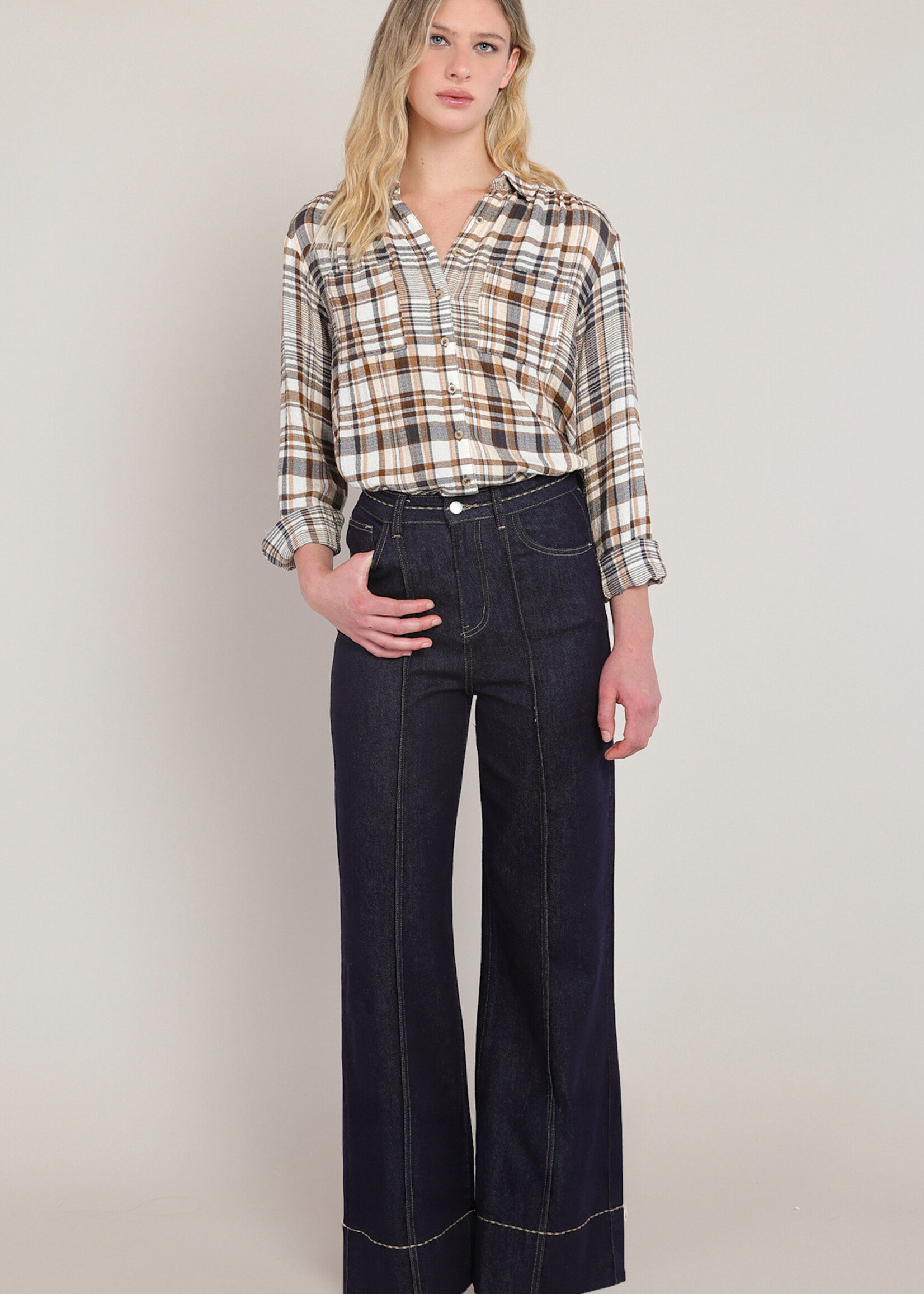 ROOM 34 ROOM 34-CHEMISE À CARREAUX-2823723DG