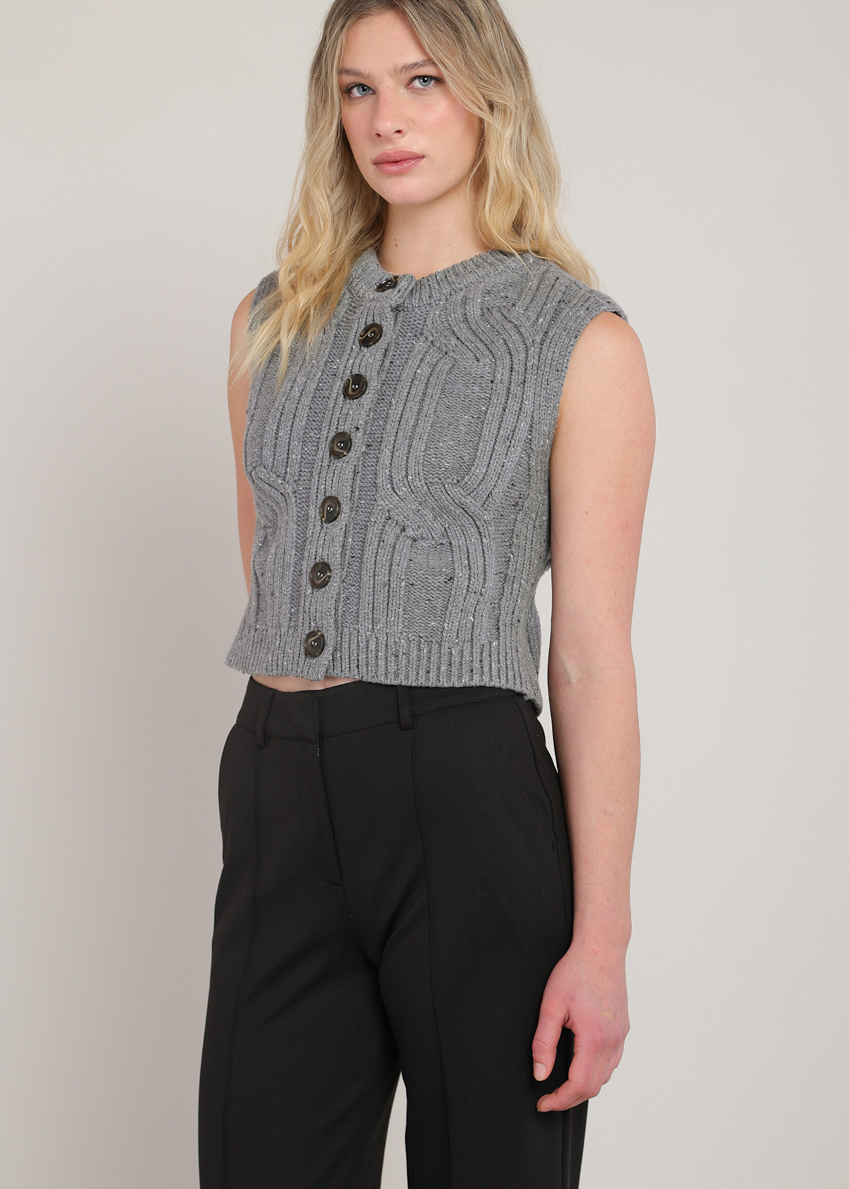 ROOM 34 ROOM 34-VESTE EN LAINAGE-2827035DG