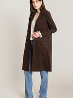 BLACK TAPE BLACK TAPE-MANTEAU EN SUÈDE-2829753T