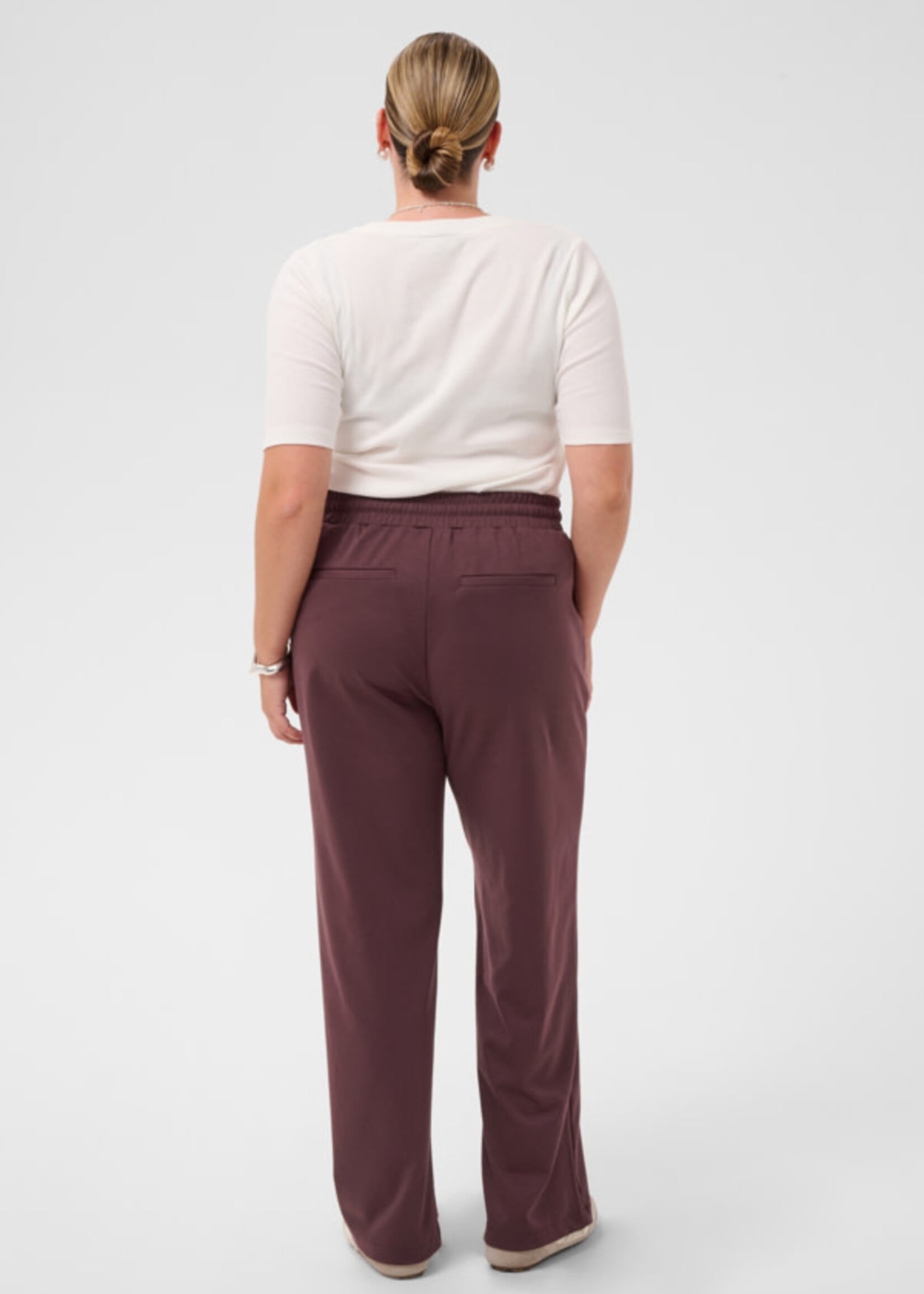 KAFFE CURVE KAFFE CURVE-PANTALON JAMBE DROITE-10582248