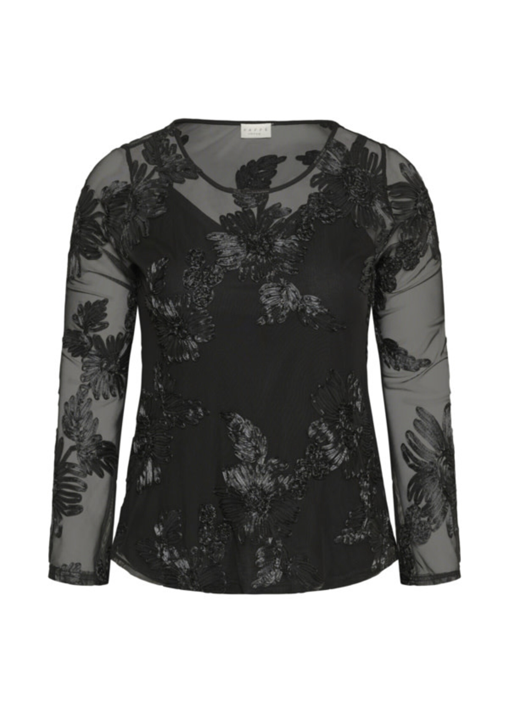 KAFFE CURVE KAFFE CURVE-CHANDAIL TRANSPARENT-10584355