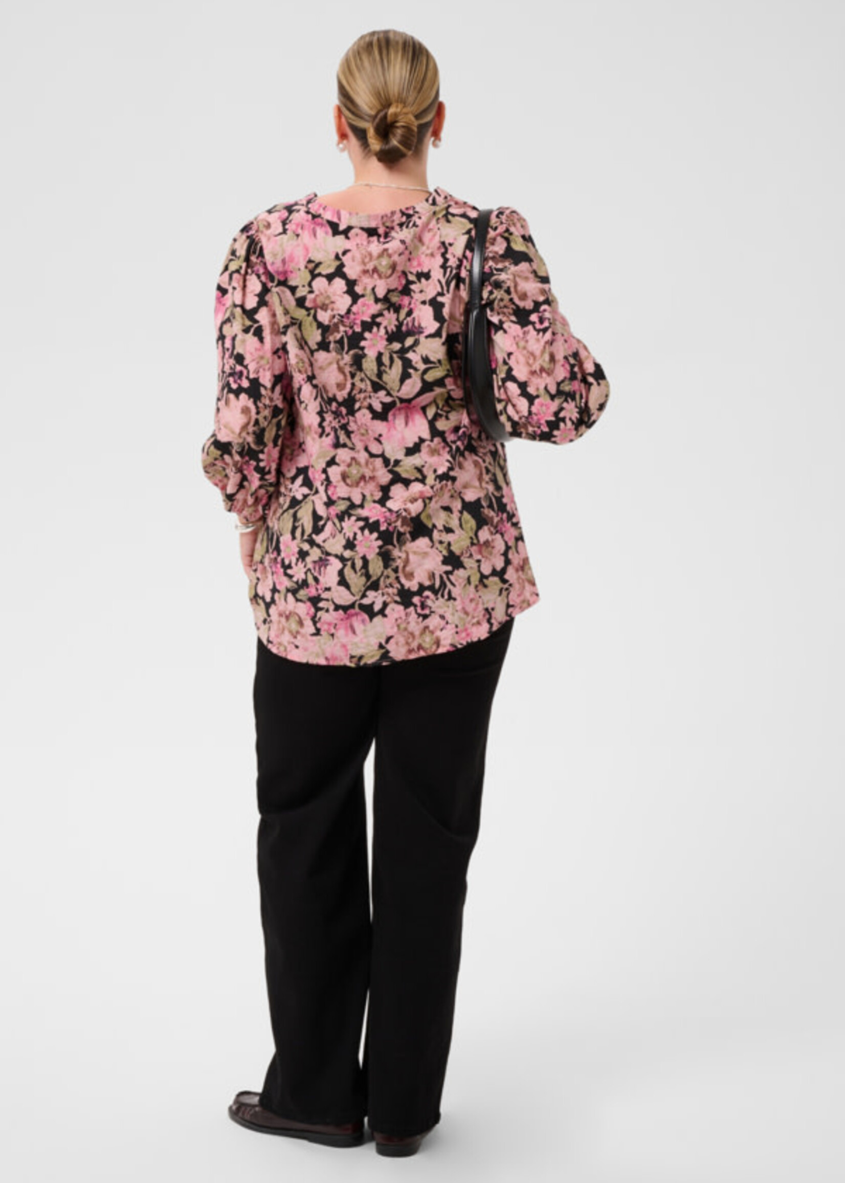 KAFFE CURVE KAFFE CURVE-BLOUSE IMPRIMÉ FLORAL-10584357