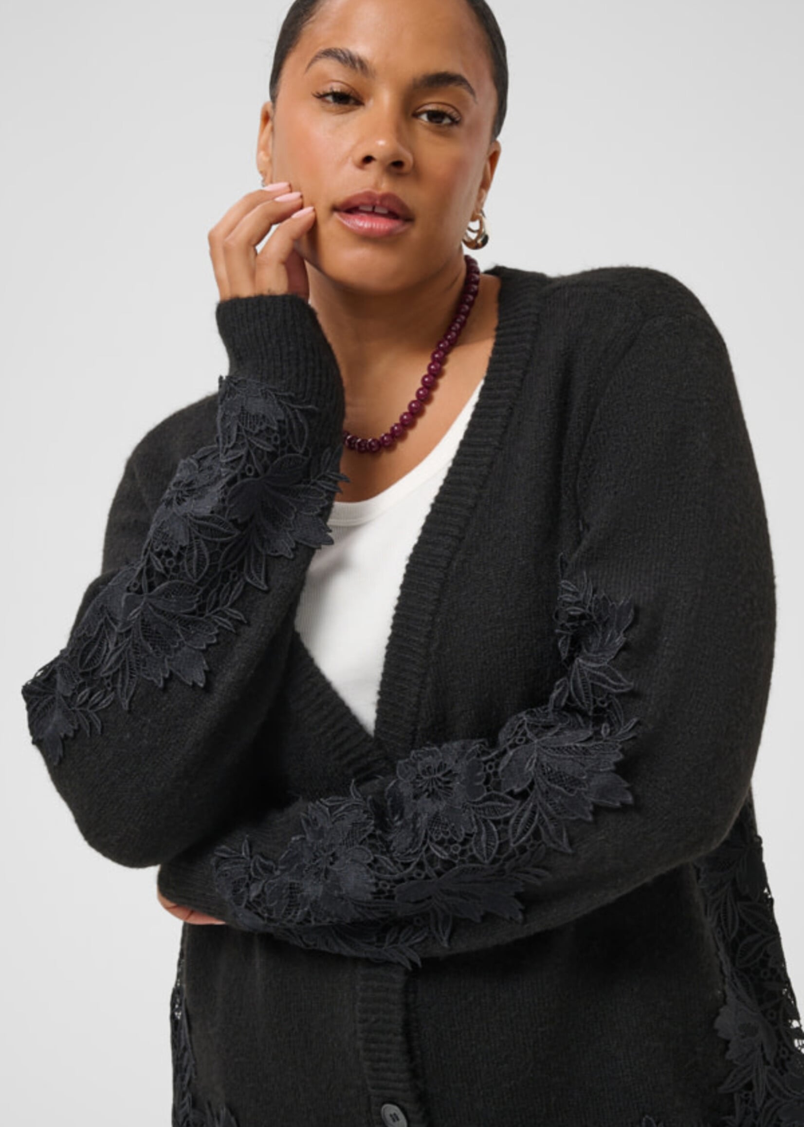 KAFFE CURVE KAFFE CURVE-CARDIGAN-10584387