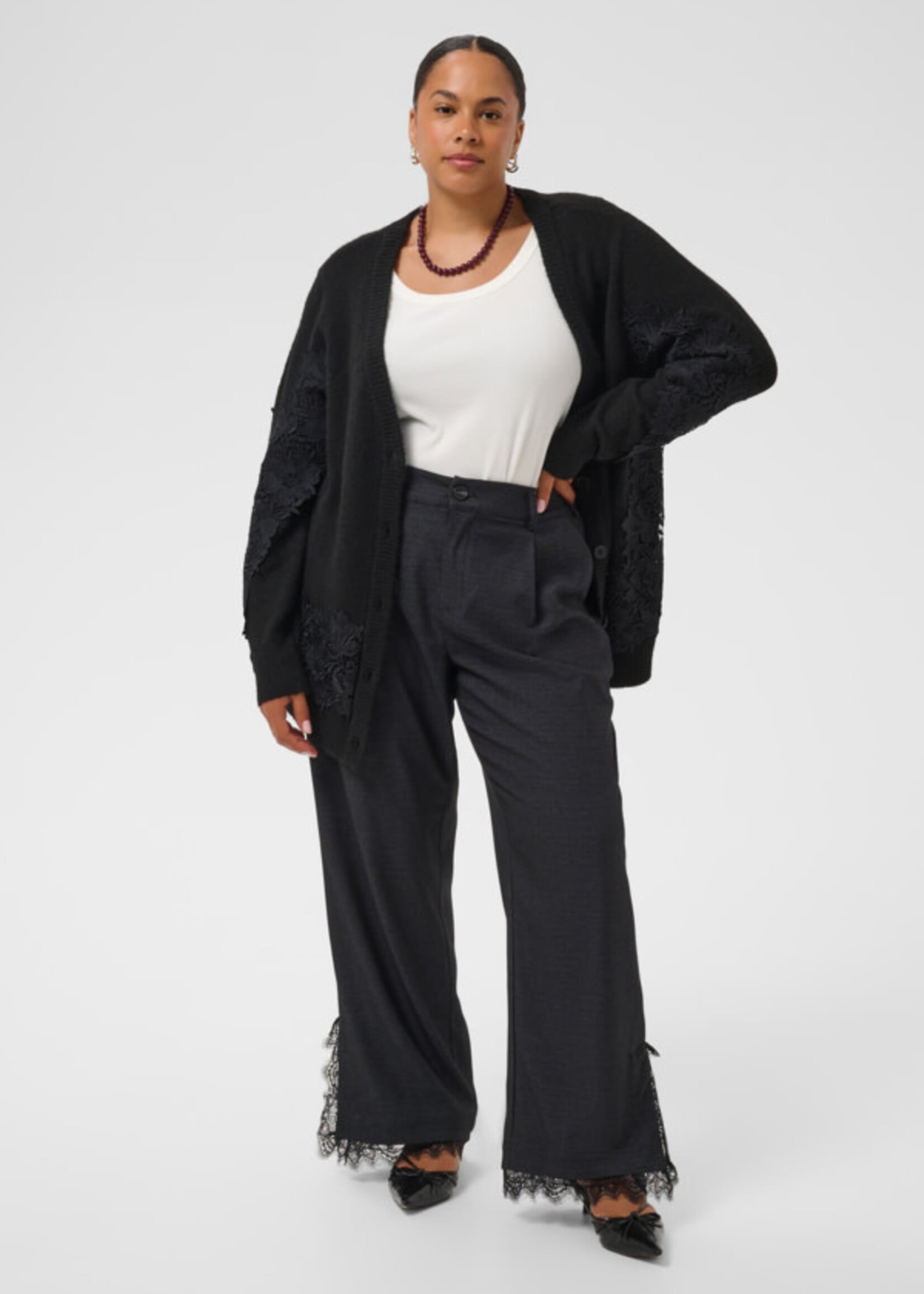 KAFFE CURVE KAFFE CURVE-CARDIGAN-10584387