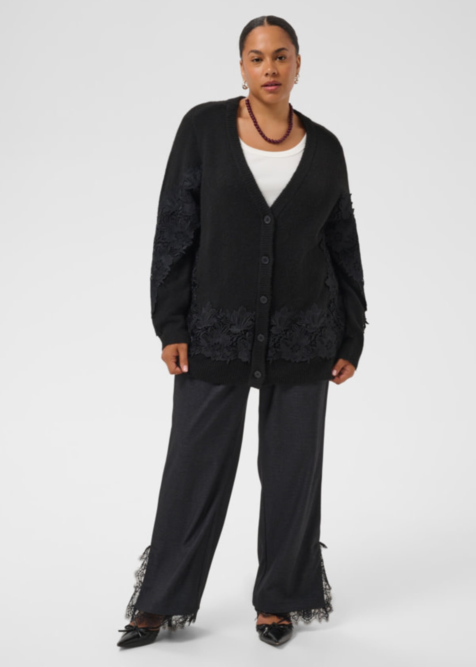 KAFFE CURVE KAFFE CURVE-CARDIGAN-10584387