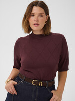 KAFFE CURVE KAFFE CURVE-PULL À MANCHES COURTES-10584392