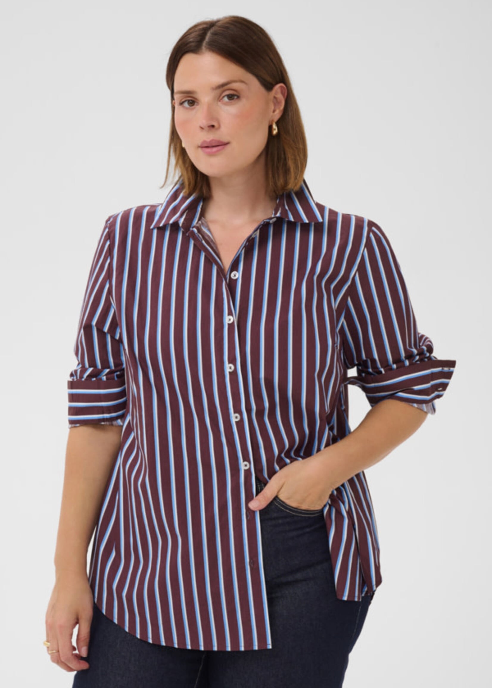 KAFFE CURVE KAFFE CURVE-CHEMISIER-10584400