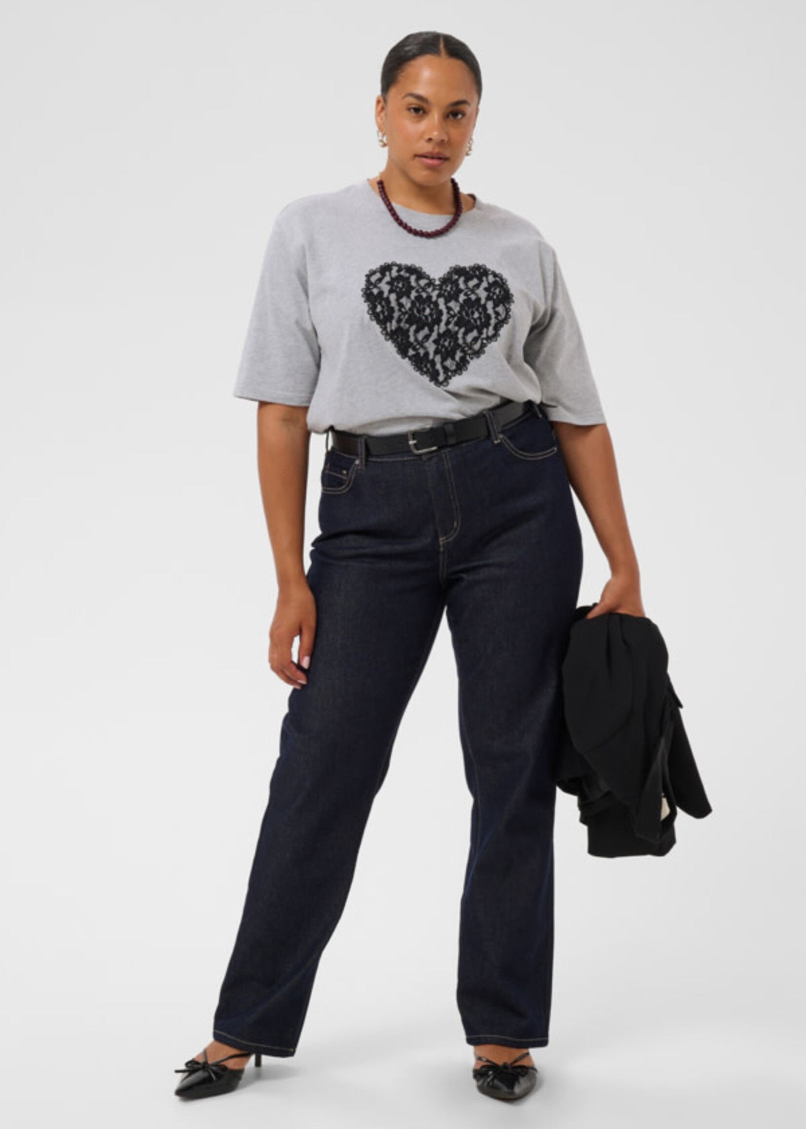 KAFFE CURVE KAFFE CURVE-T-SHIRT-10584405