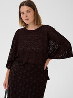 KAFFE CURVE KAFFE CURVE-CHANDAIL EN DENTELLE-10584409