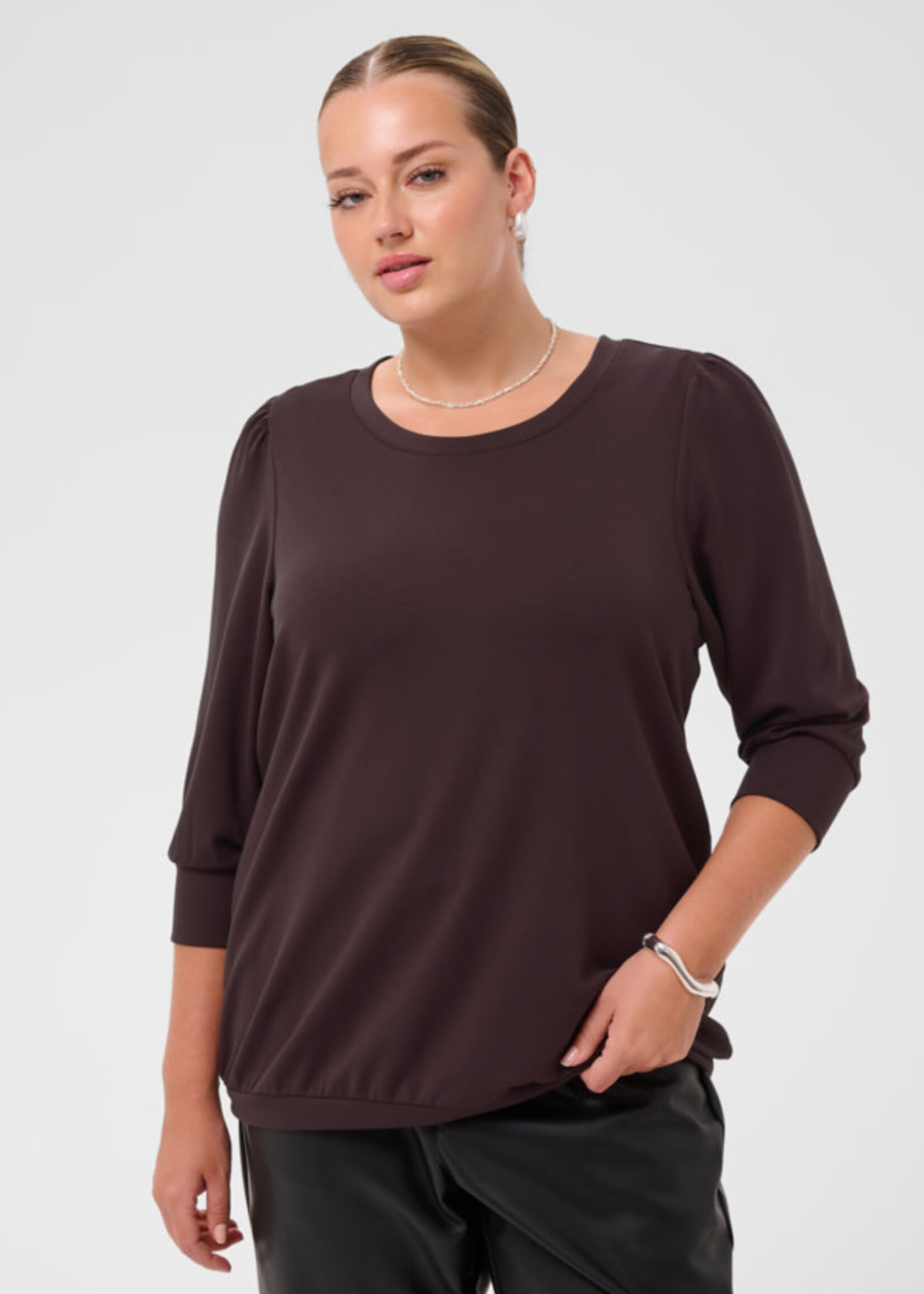 KAFFE CURVE KAFFE CURVE-CHANDAIL À MANCHES 3/4-10584423