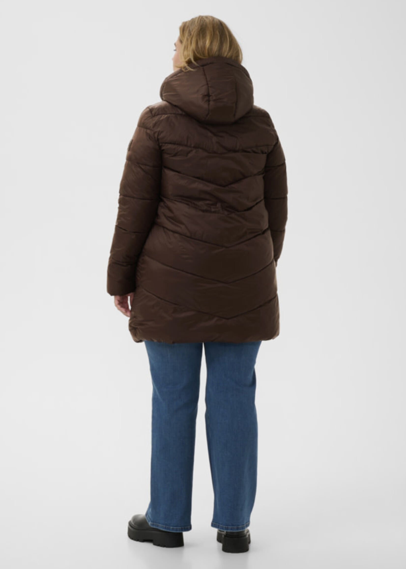 KAFFE CURVE KAFFE CURVE-MANTEAU MATELASSÉ-10582480