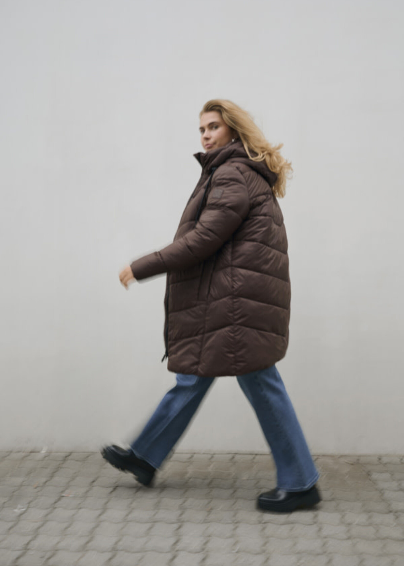 KAFFE CURVE KAFFE CURVE-MANTEAU MATELASSÉ-10582480