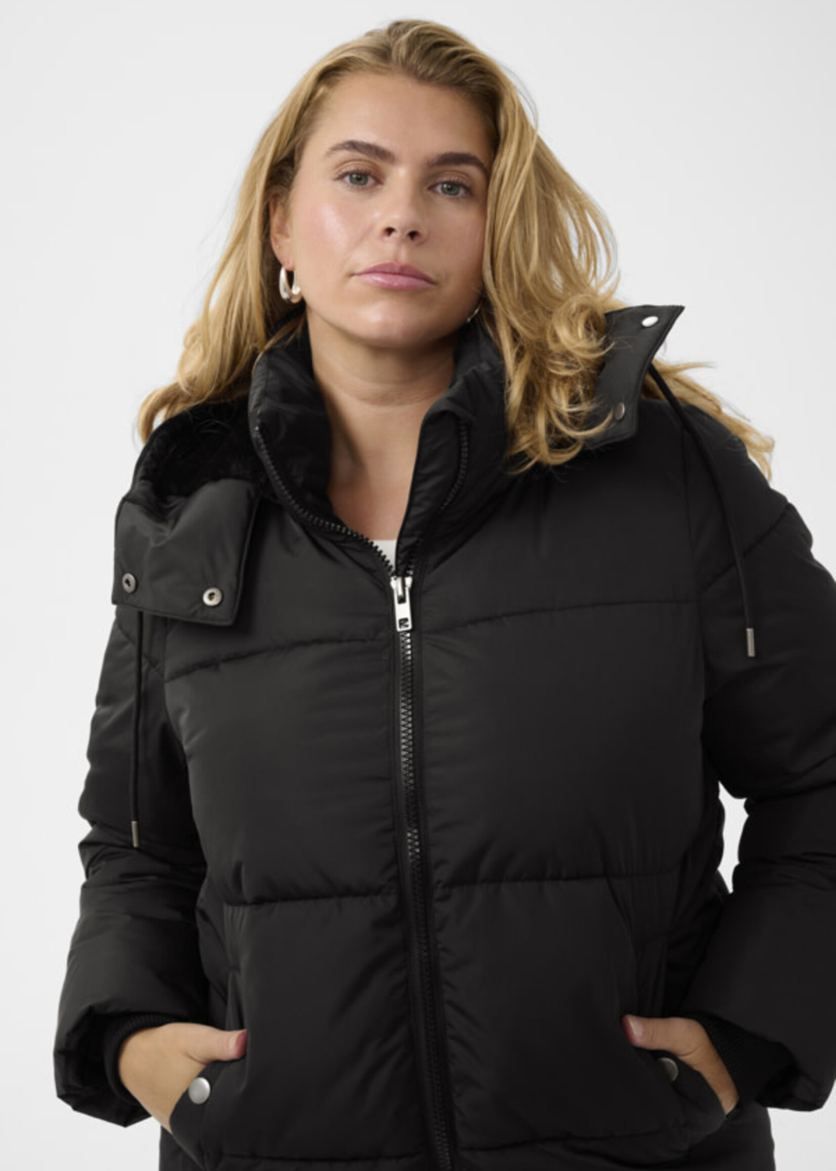 KAFFE CURVE KAFFE CURVE-MANTEAU MATELASSÉ-10584314