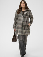 KAFFE CURVE KAFFE CURVE-MANTEAU À CARREAUX-10584316