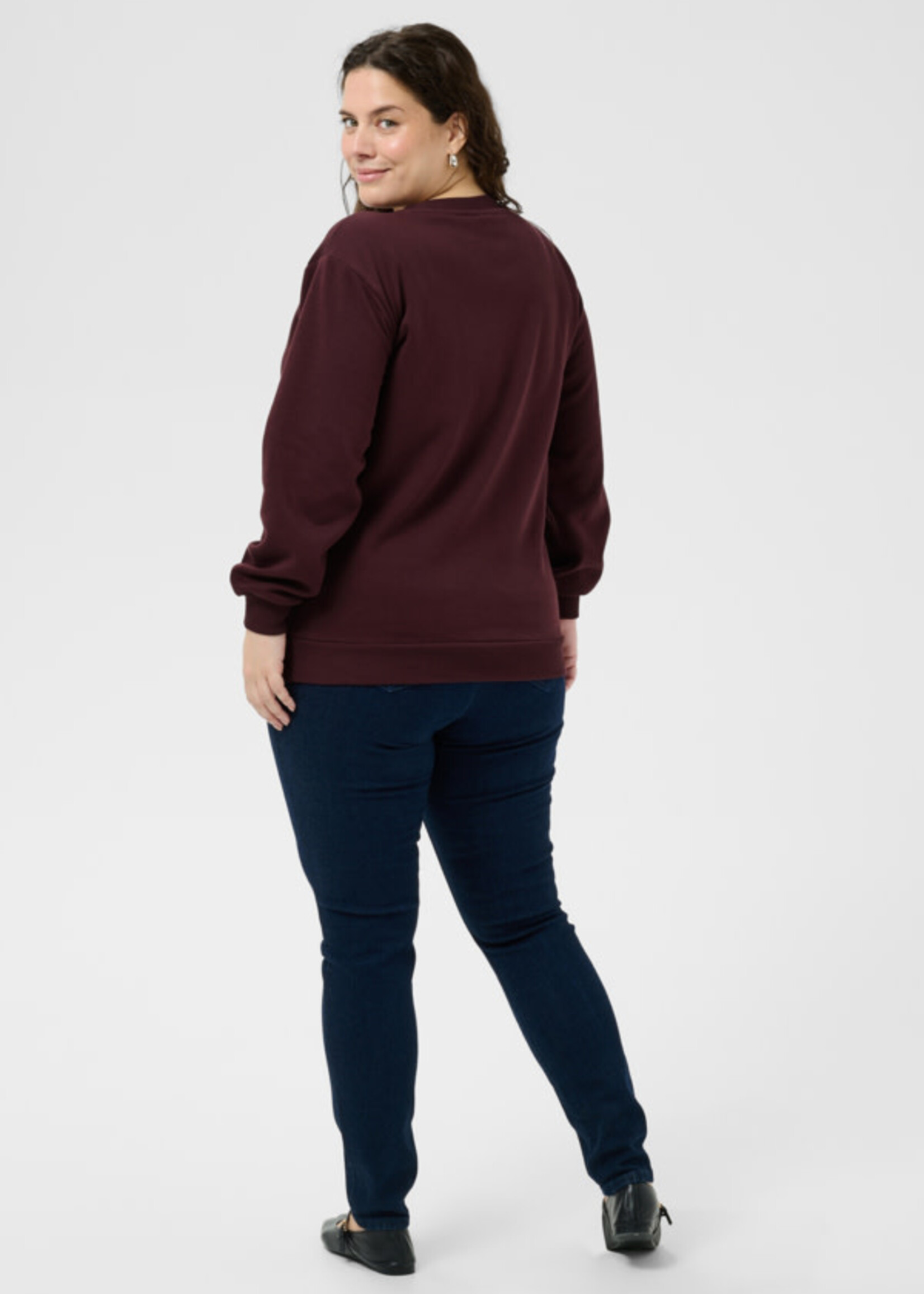 KAFFE CURVE KAFFE CURVE-CHANDAIL MANCHES LONGUES-10584411