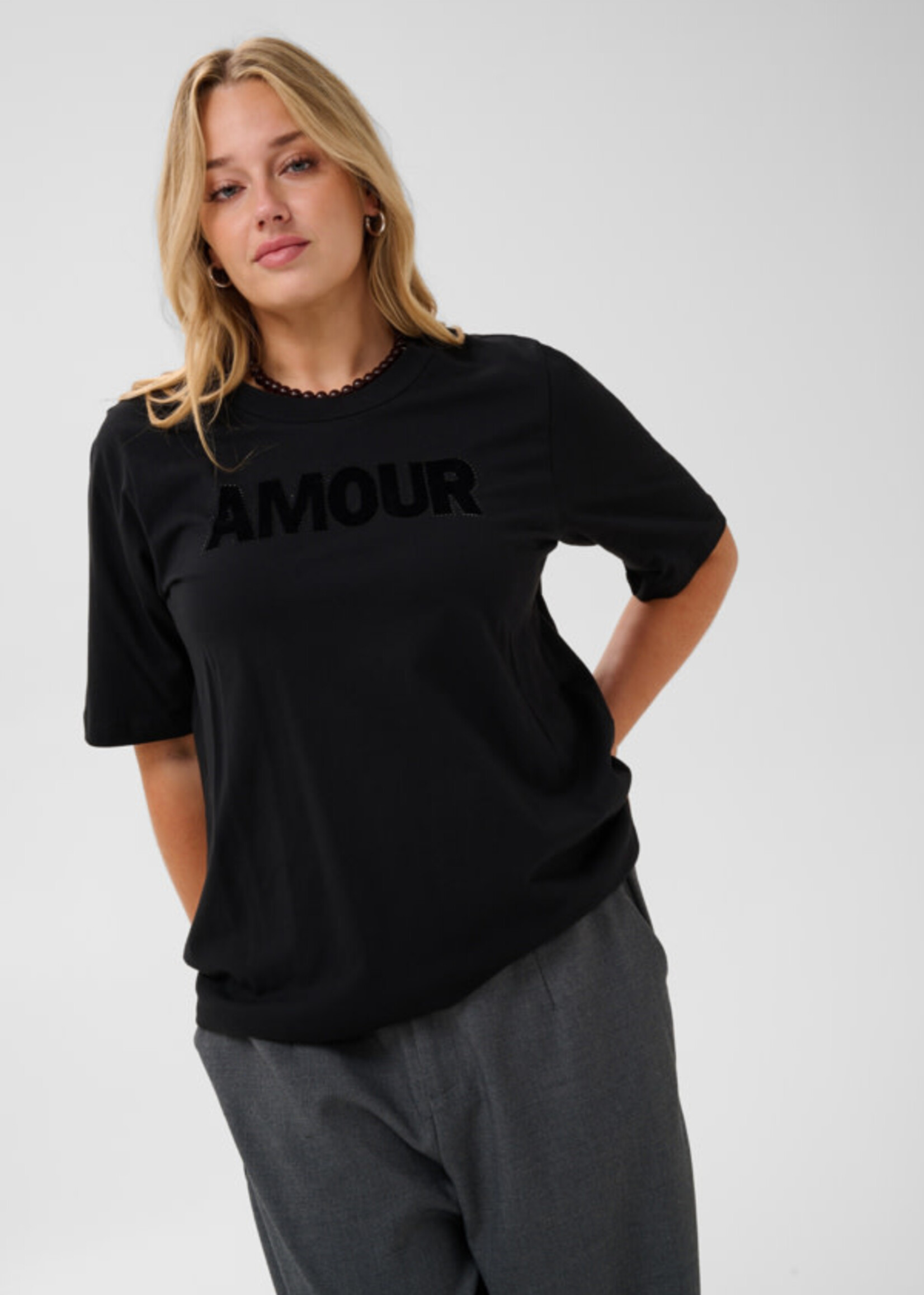 KAFFE CURVE KAFFE CURVE-T-SHIRT-10584515