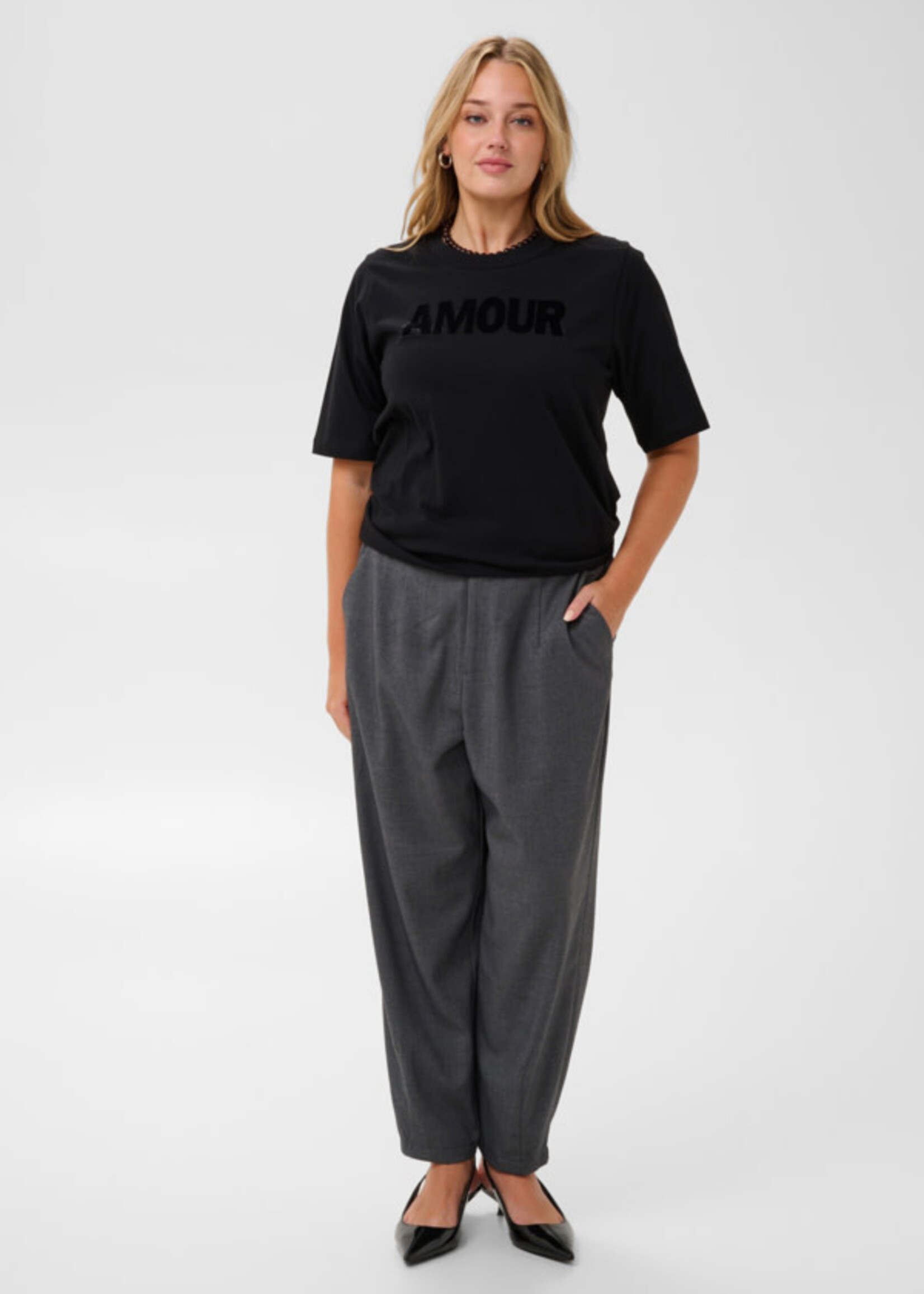 KAFFE CURVE KAFFE CURVE-T-SHIRT-10584515