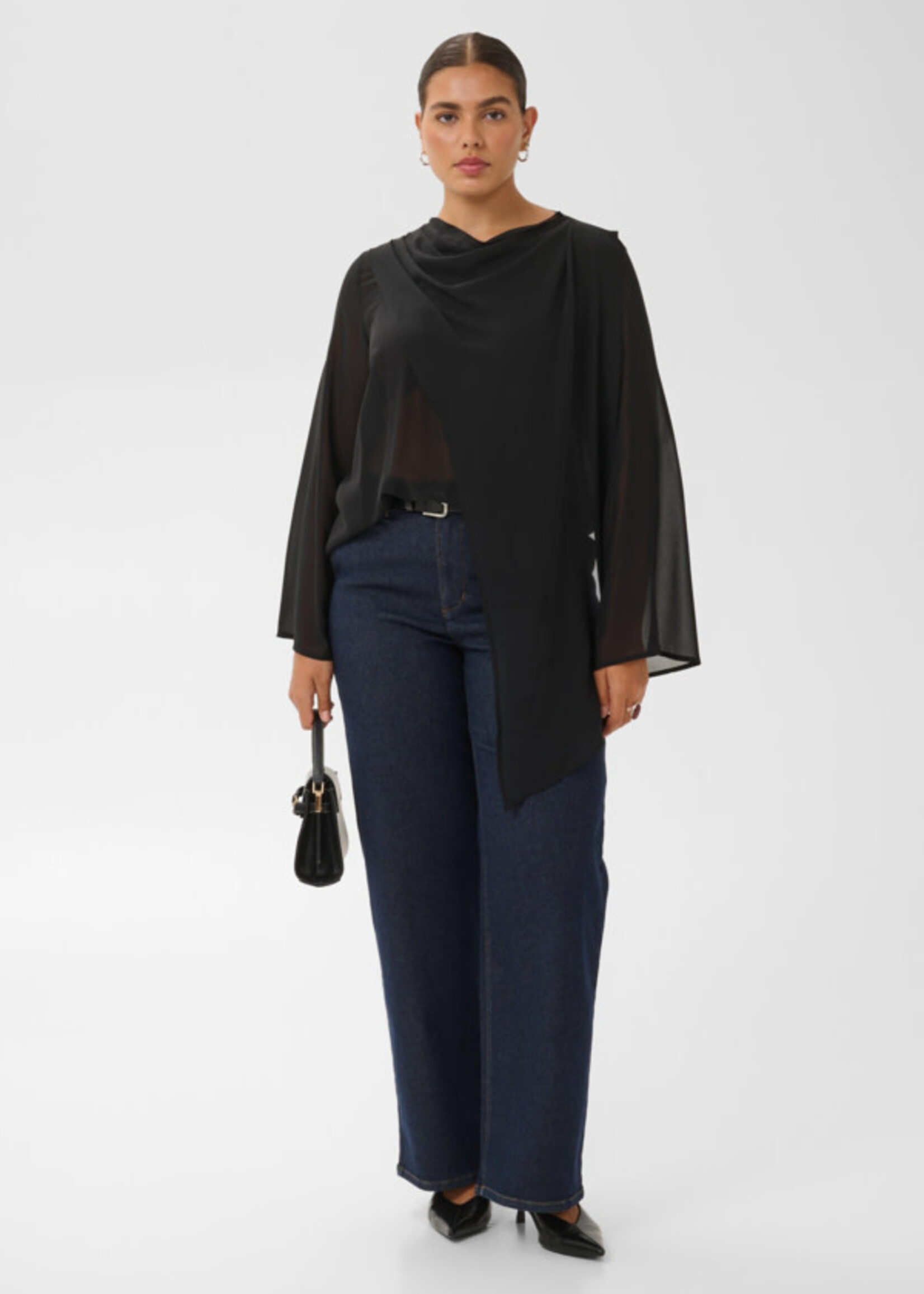 KAFFE CURVE KAFFE CURVE-BLOUSE CHIC-10584564