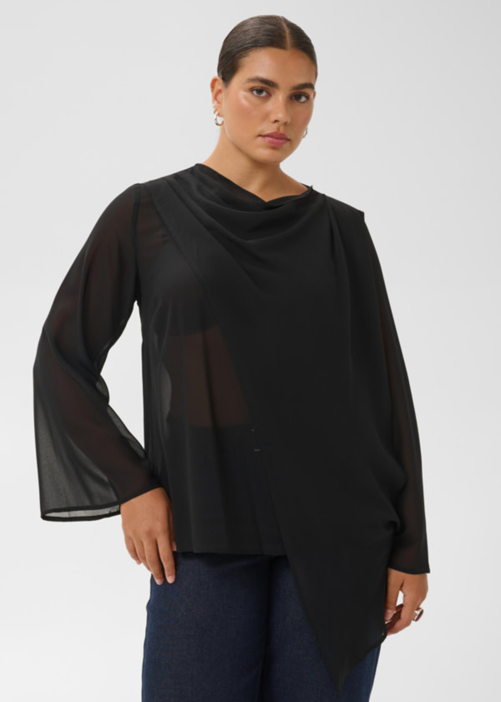 KAFFE CURVE KAFFE CURVE-BLOUSE CHIC-10584564