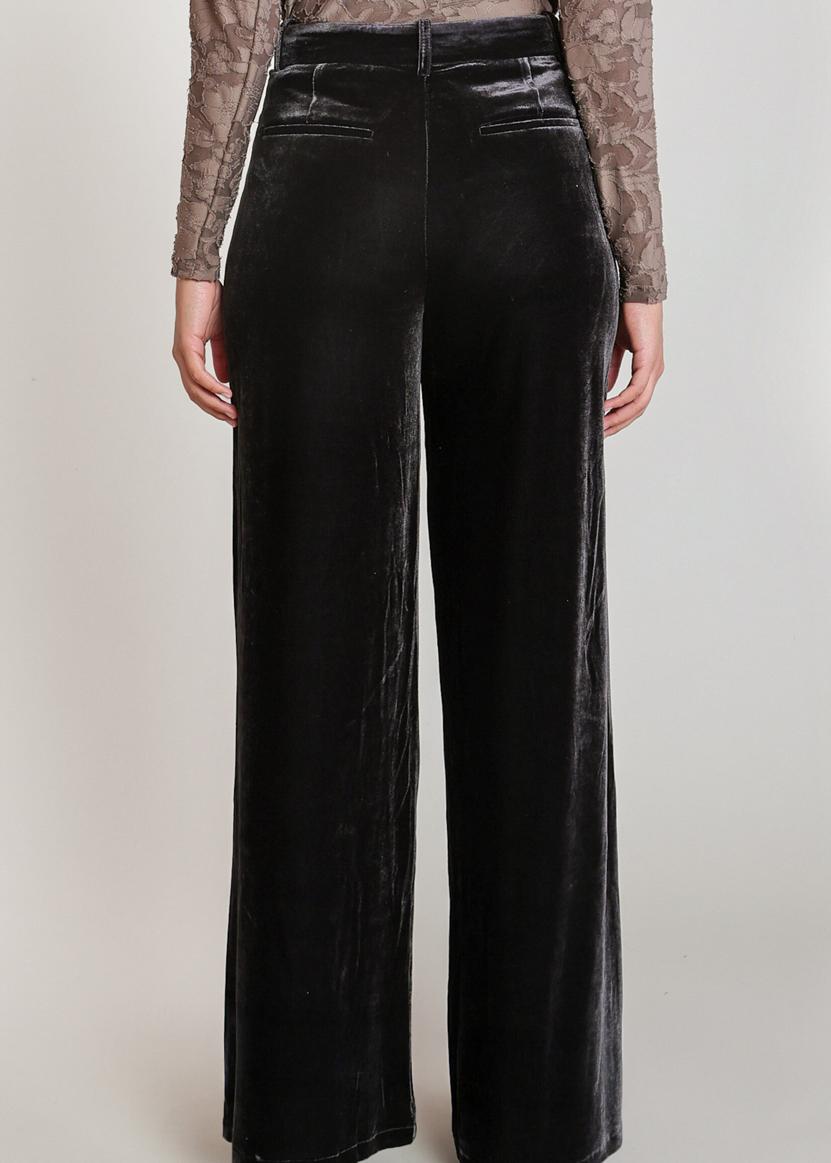 DEX DEX-PANTALON LARGE EN VELOURS-2822210D
