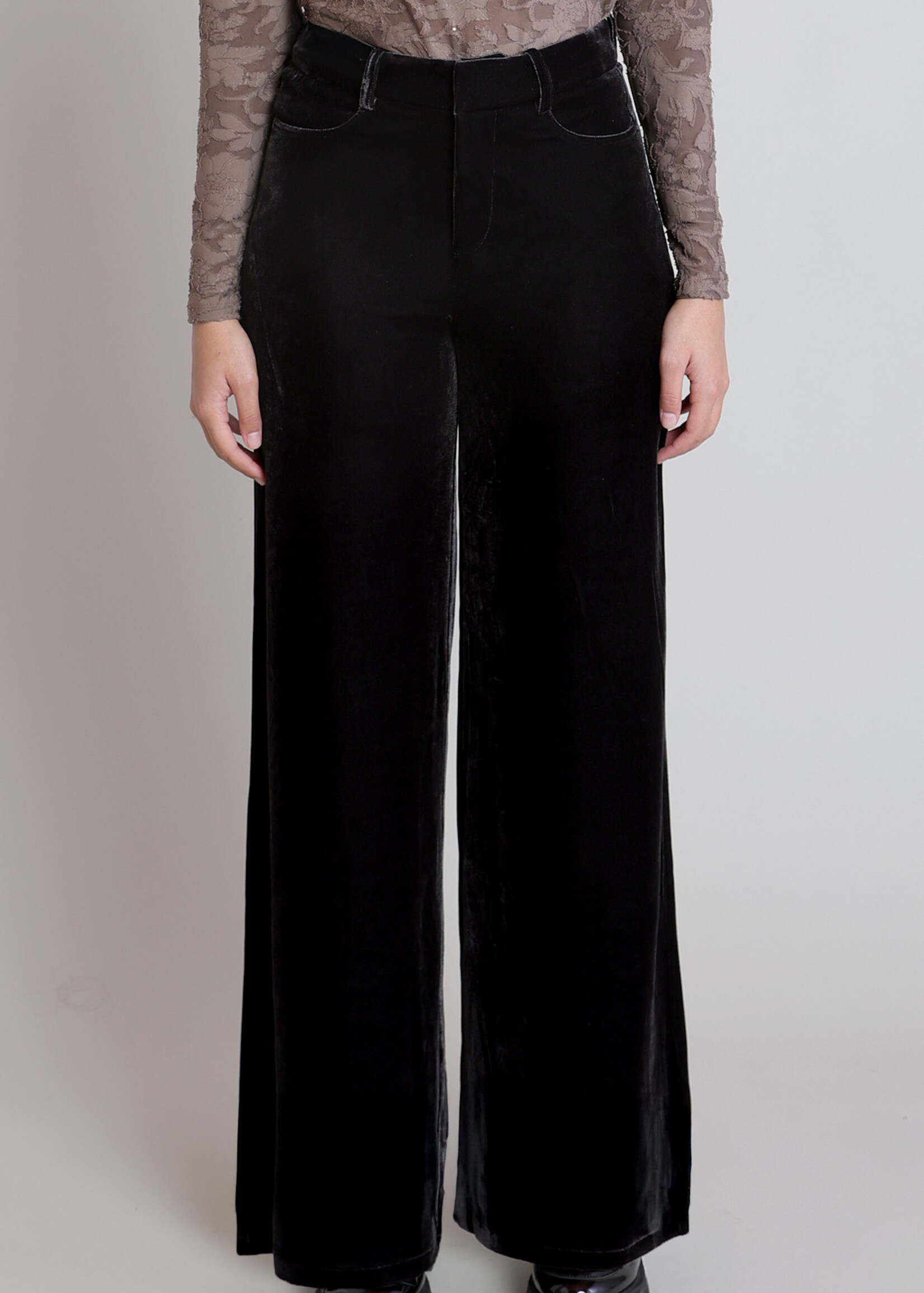 DEX DEX-PANTALON LARGE EN VELOURS-2822210D