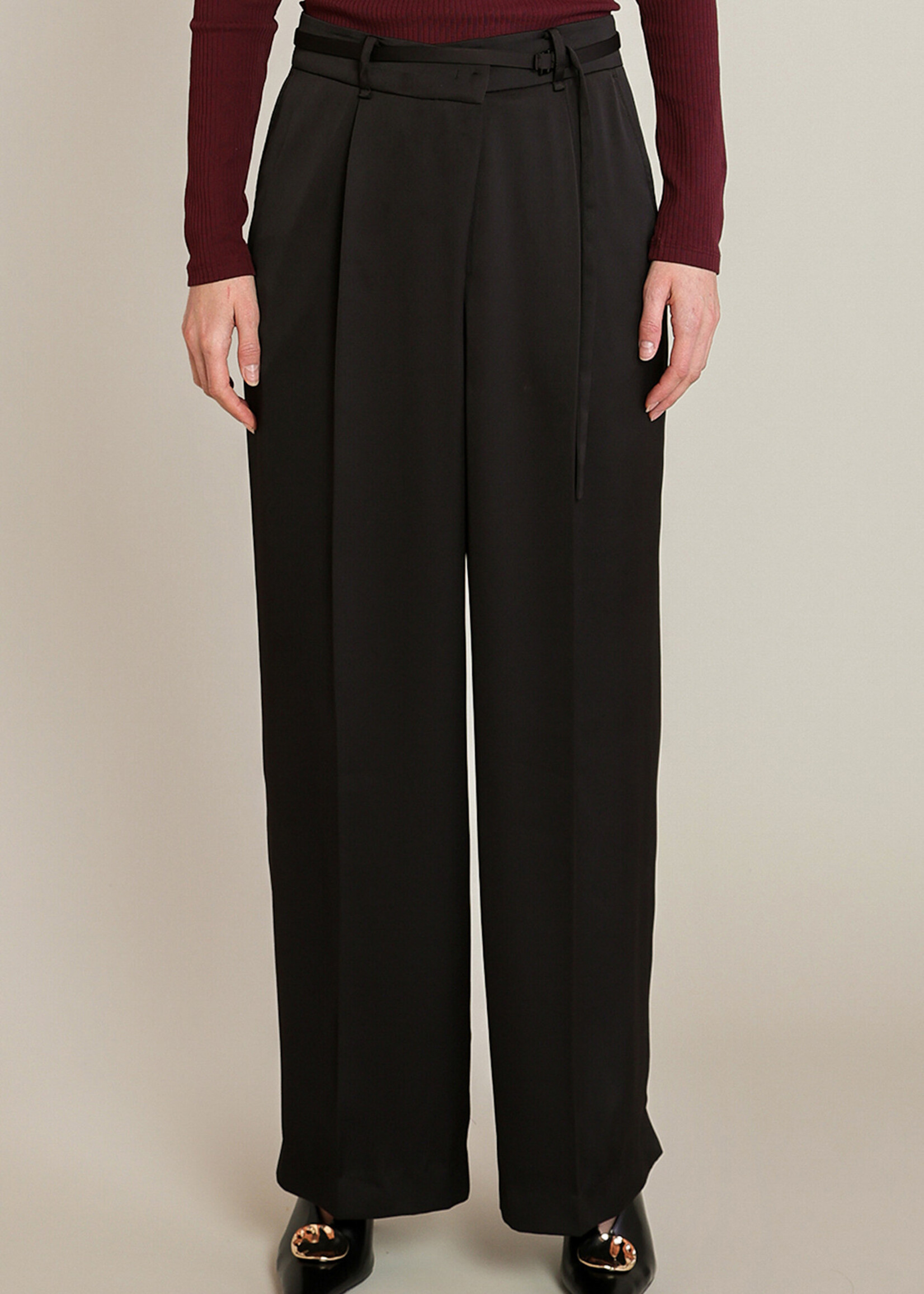 BLACK TAPE BLACK TAPE-PANTALON  JAMBE LARGE-2822708T