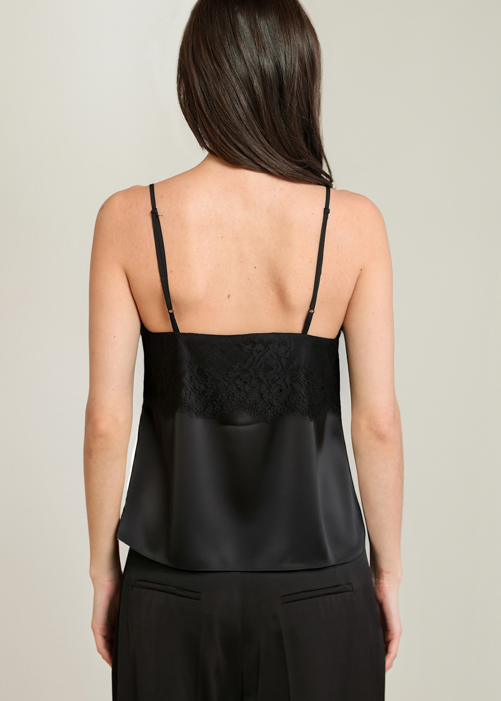 BLACK TAPE BLACK TAPE-CAMISOLE SATIN ET DENTELLE-2823507T
