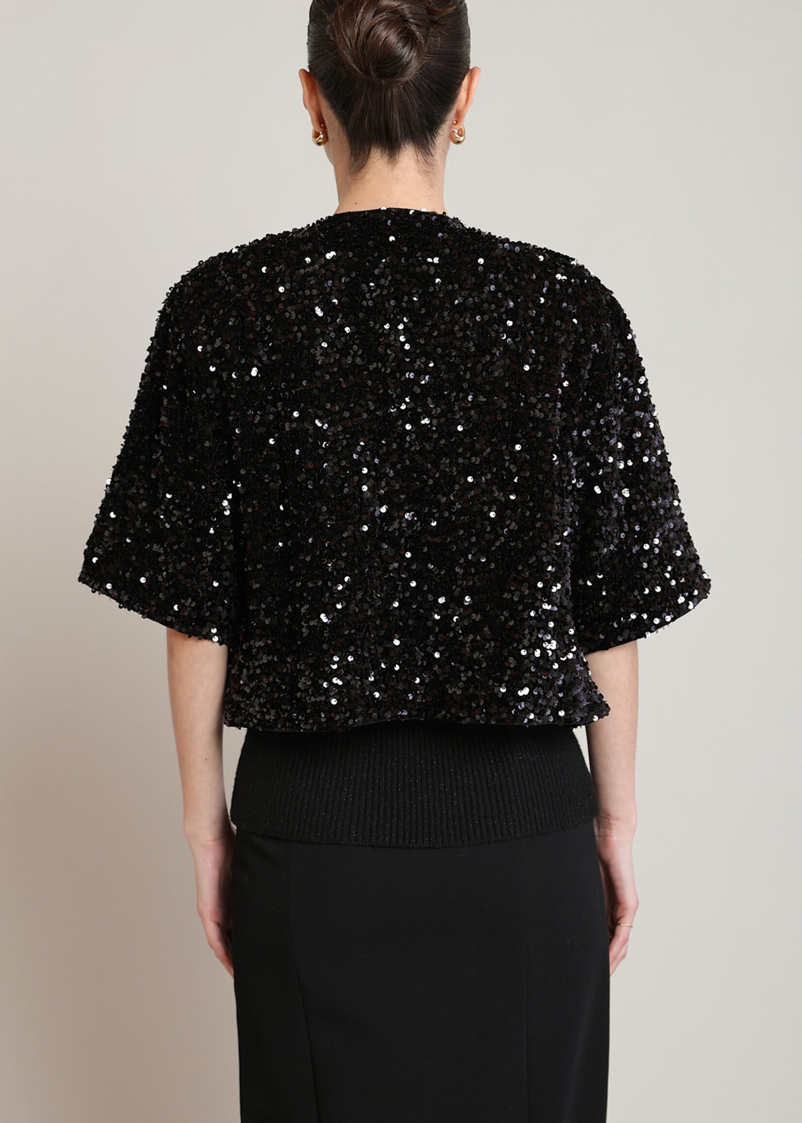 BLACK TAPE BLACK TAPE-CARDIGAN EN SEQUIN-2824200T