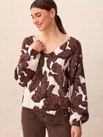 TRIBAL FASHION TRIBAL-CHANDAIL À MANCHES LONGUES-5585O